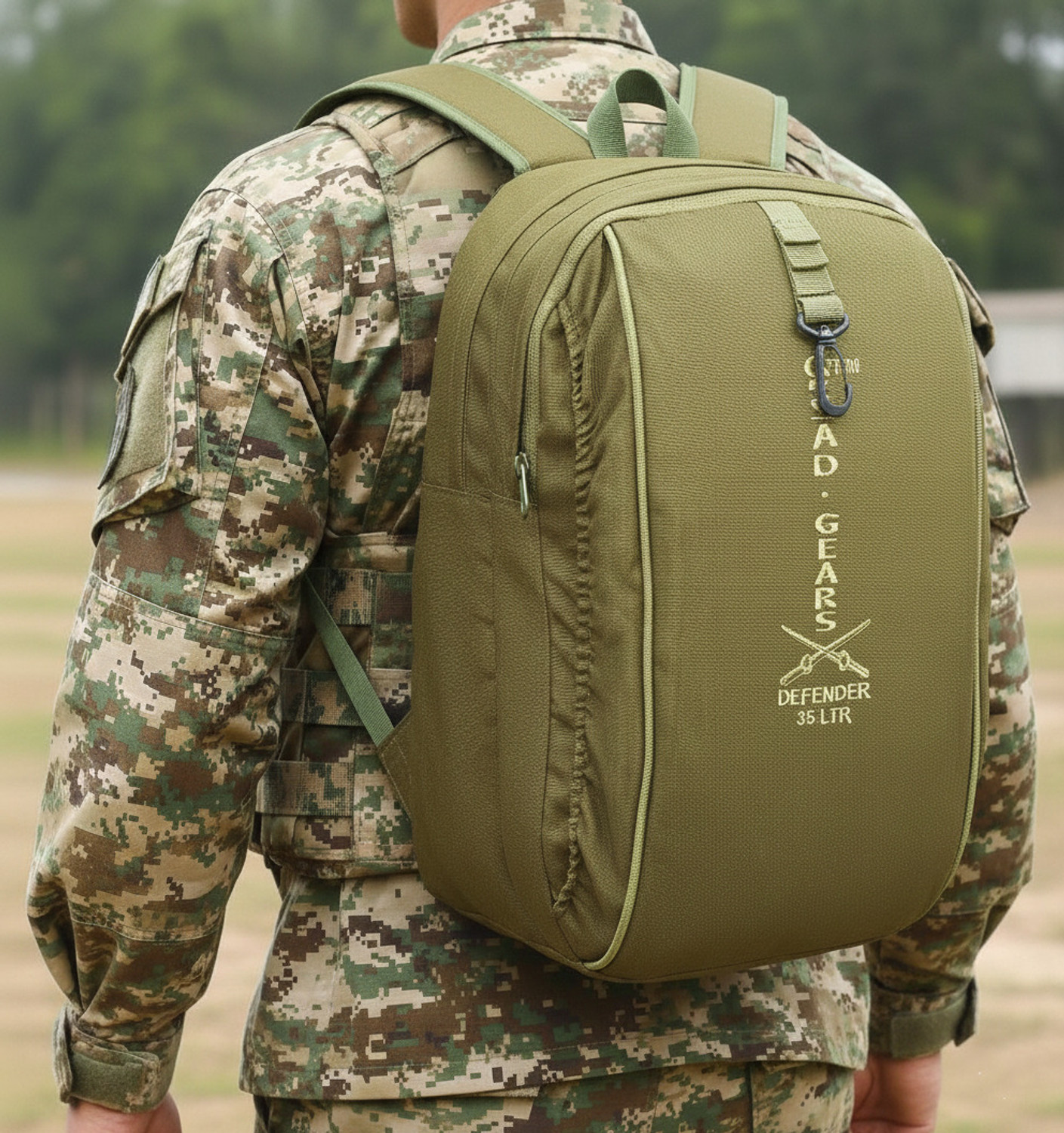 Image of AZAD Army Backpack for casual with extra space 35 L Backpack
