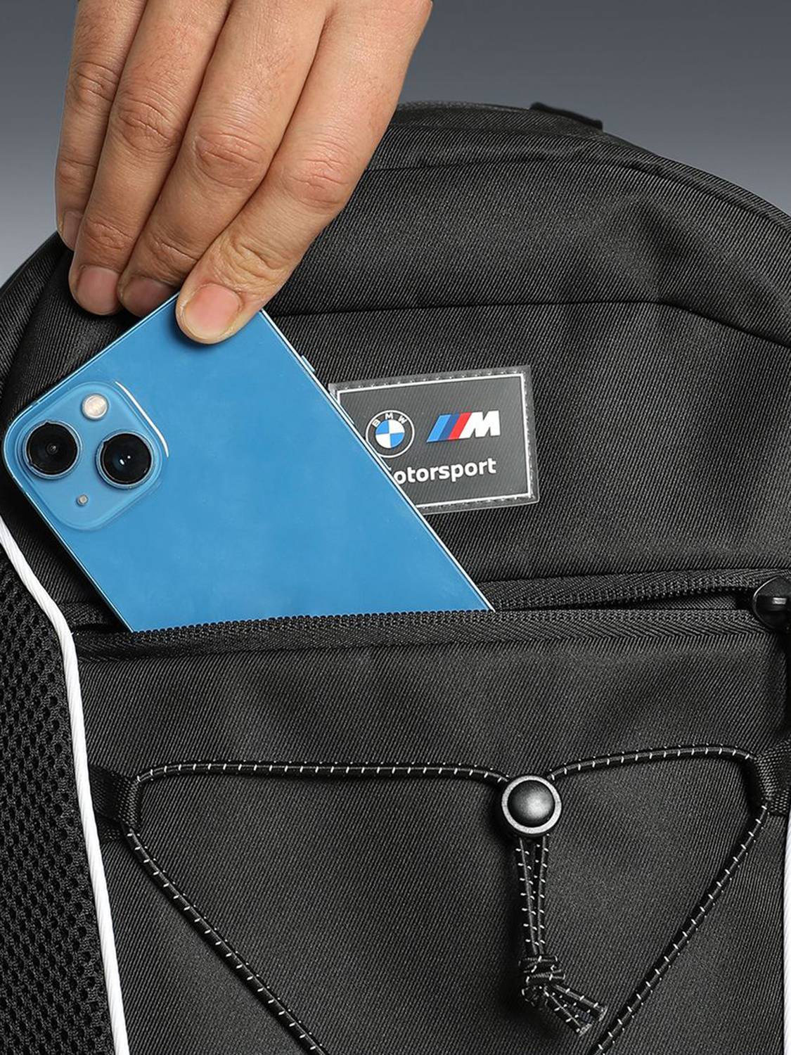 PUMA BMW MMS 22L Black Backpack - Image 4