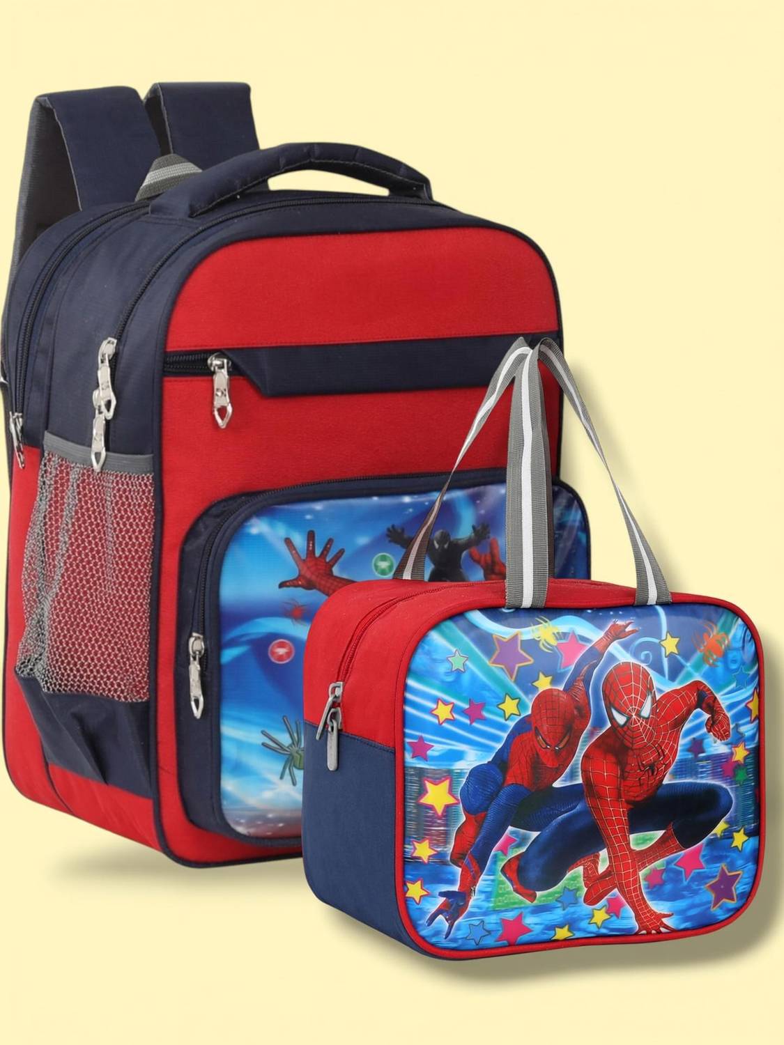 LINOX Waterproof School & Lunch bag Pre school nursery lkg ukg 1st 2nd Std 35 L Backpack