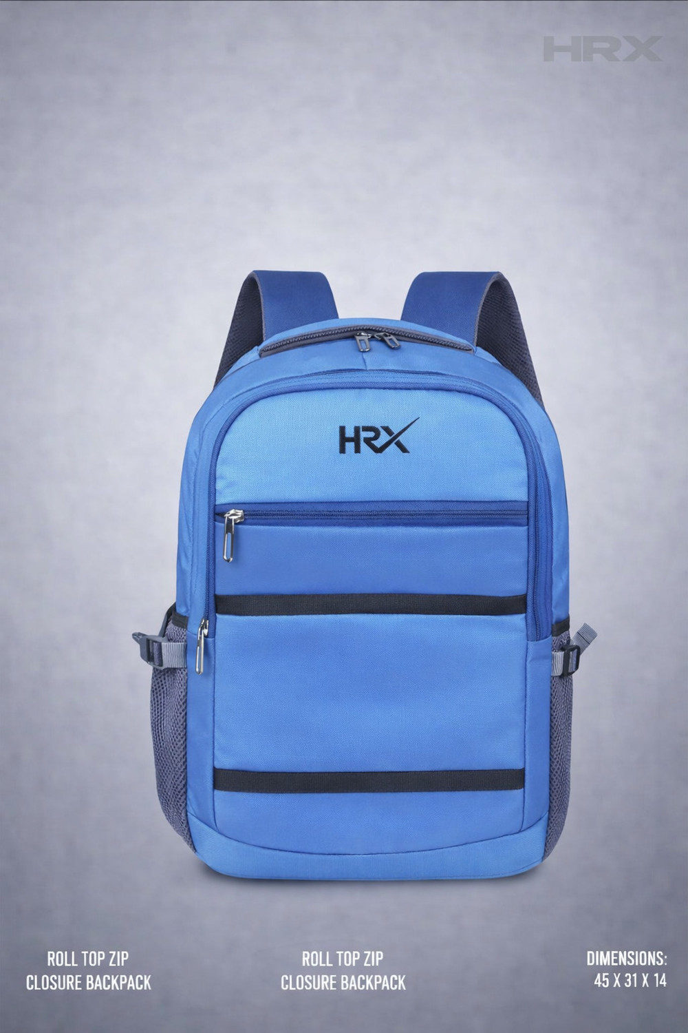 Image of HRX by Hrithik Roshan SCOUTY BAGPACK FOR ALL DAY USES (GREEN) 40 L Laptop Backpack