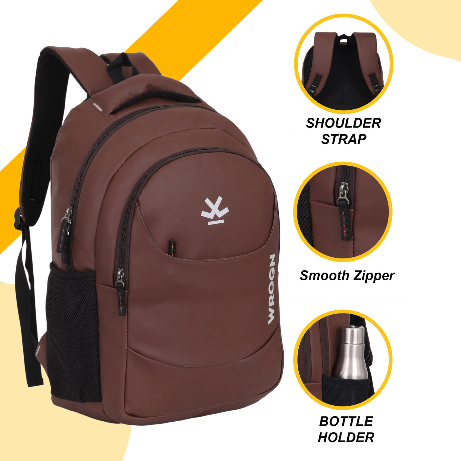 Image of WROGN Axe Unisex college /school /travel 30 L Backpack
