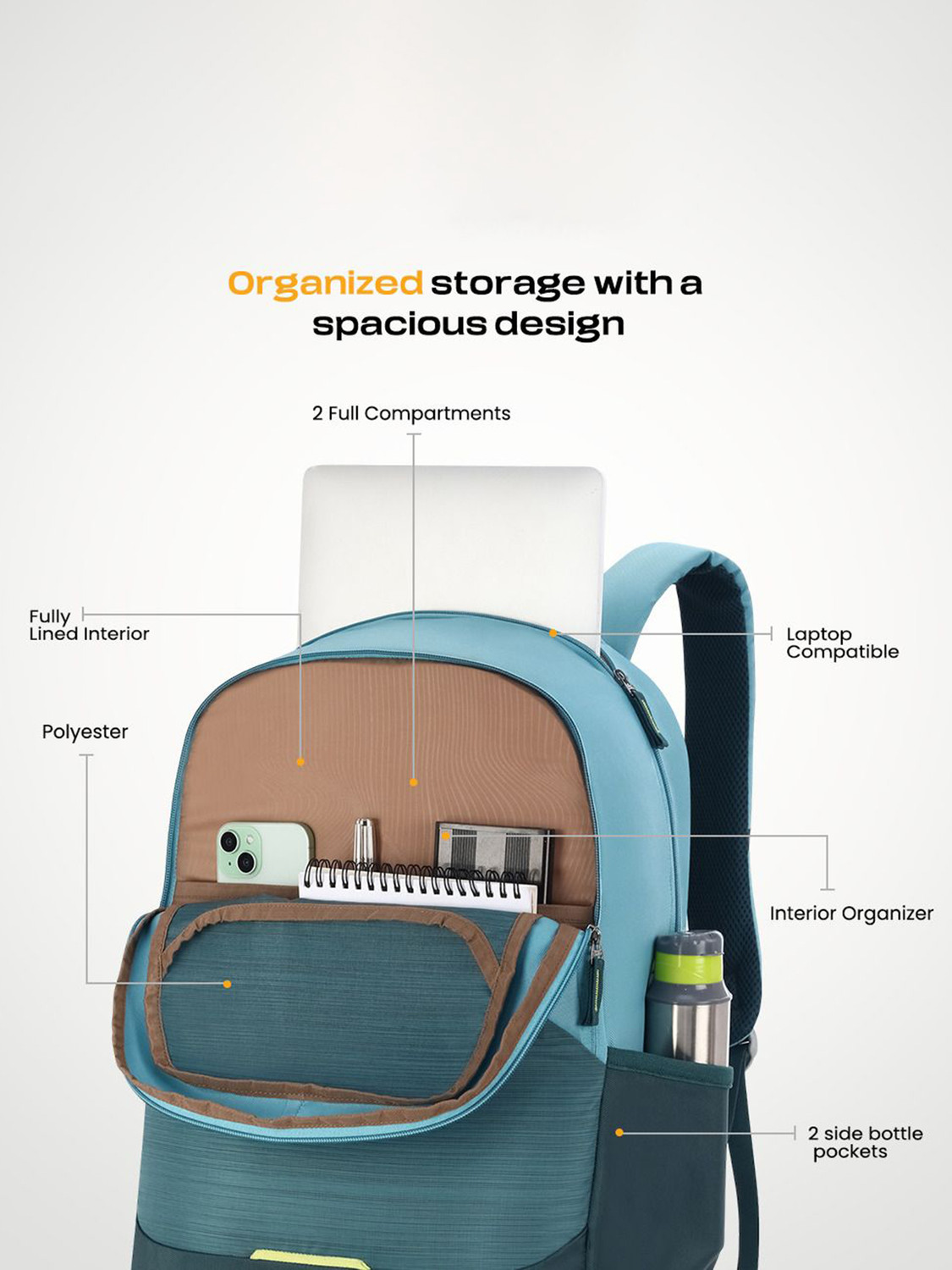 Image of Kamiliant by American Tourister BYTE 30 L Laptop Backpack