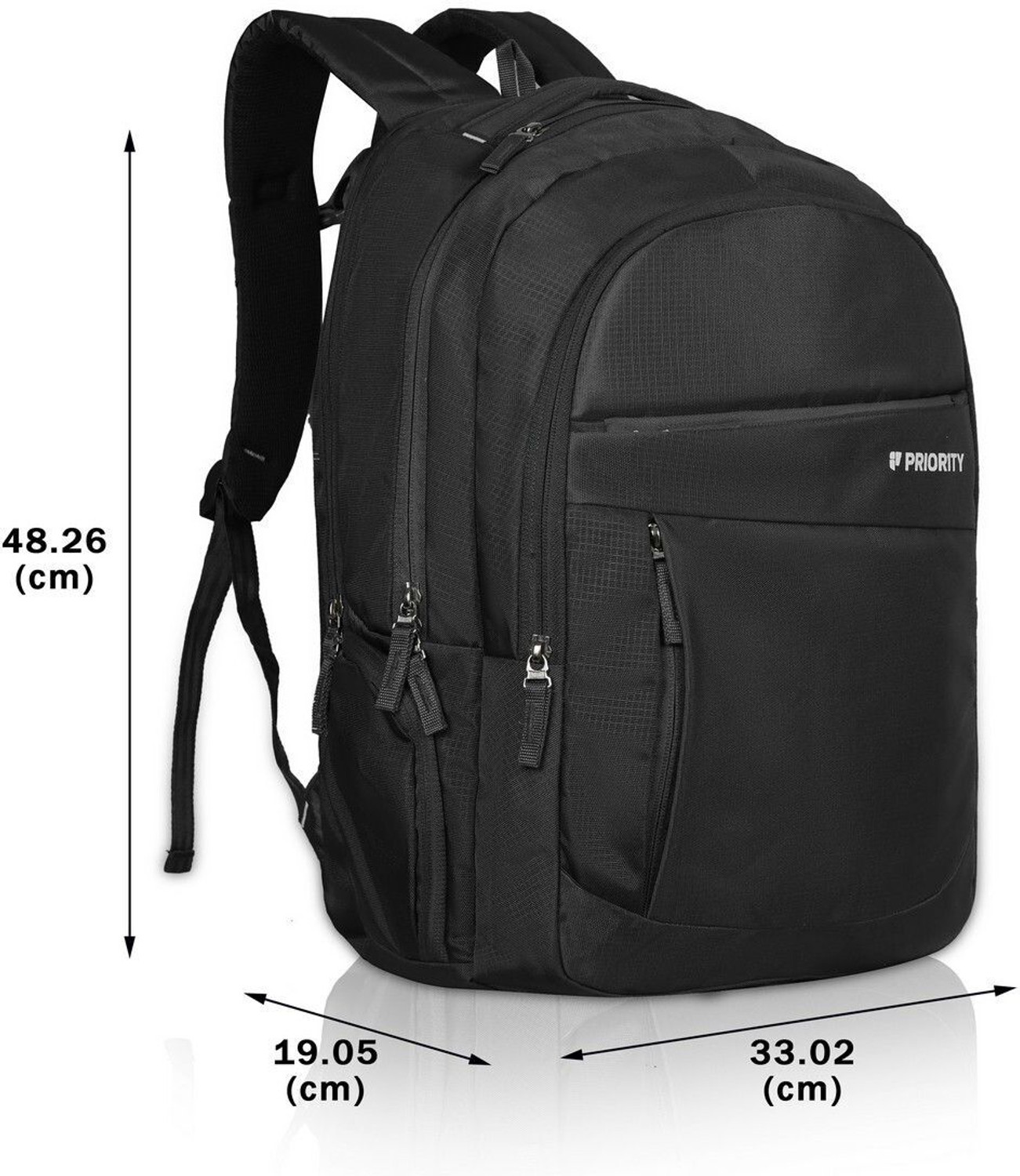Image of Priority Rojer 005 Laptop Backpack Black 30 L Laptop Backpack