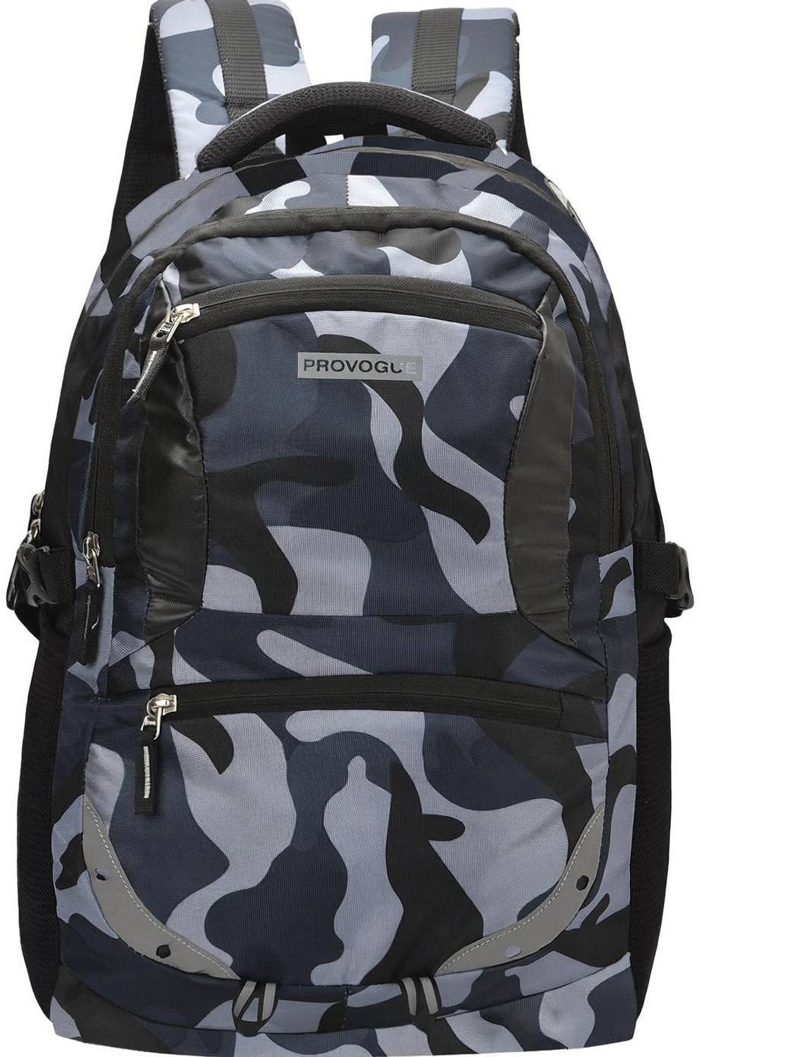 PROVOGUE Spacy unisex backpack with rain cover and reflective strip 35 L Laptop Backpack