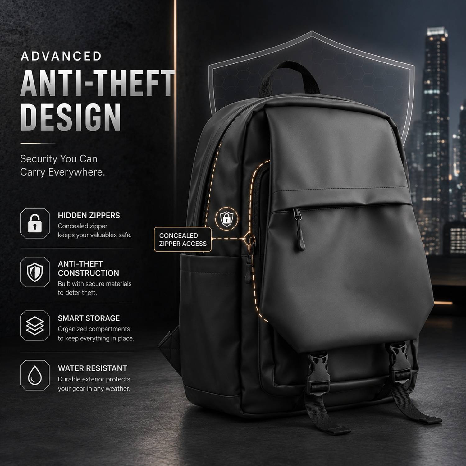 GadgetBite Zenith 32L Laptop Backpack - Image 4