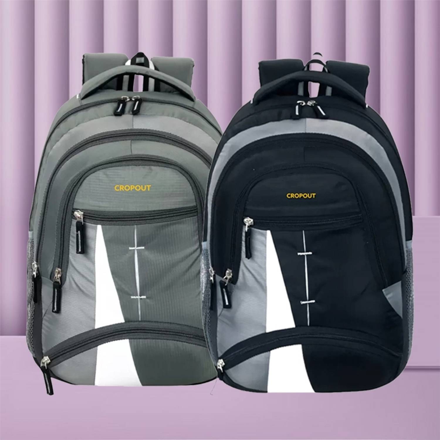CROPOUT Combo 2 Backpacks 35L Pack of 2 - Image 1