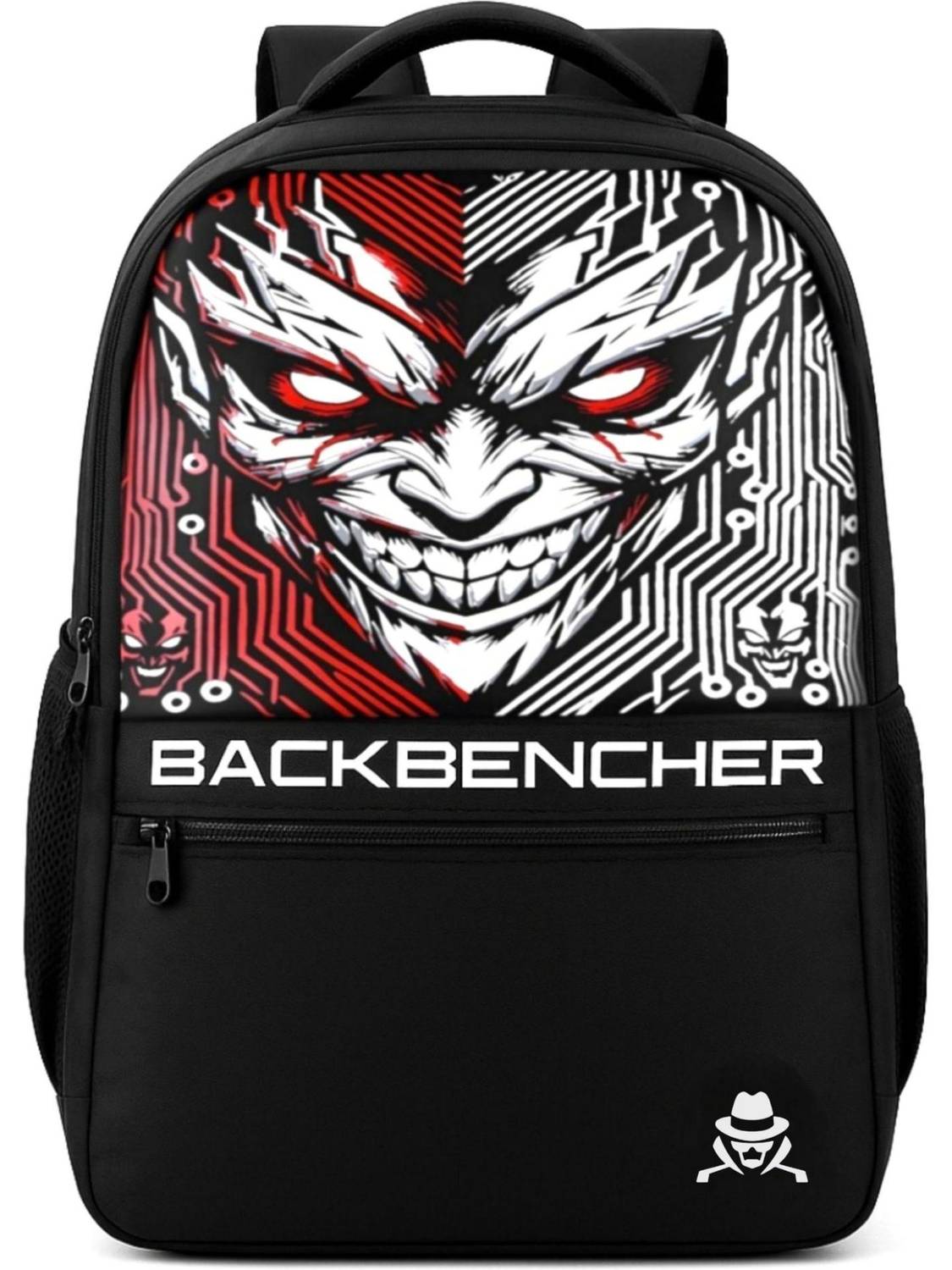 Hacker Stylish Bag for Gamers, students, Office & Travel Joker Printed_M 32 L Laptop Backpack