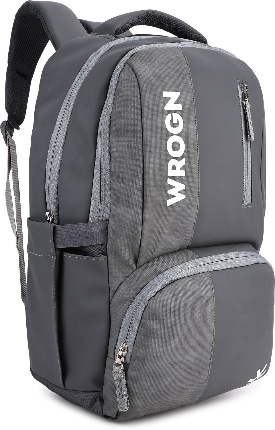 Image of WROGN 30.1 L Laptop Backpack LEVERAGE Unisex Bag with rain cover Office /School /College /BusinessA-30.1L (Grey)