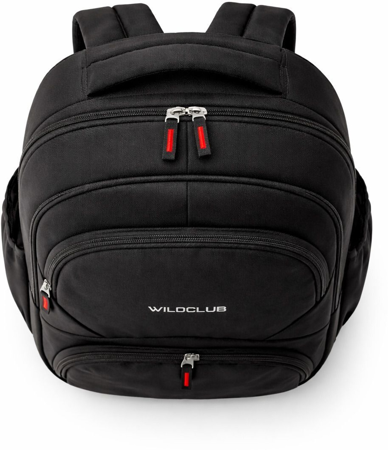 Image of WILDCLUB Stylish Black Unisex Backpack for College, Office and Daily Use 30 L Laptop Backpack