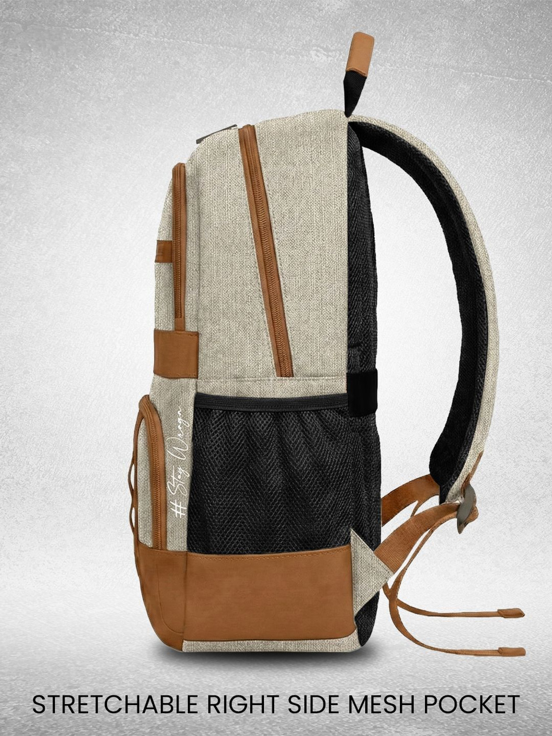 Image of WROGN Unisex Urban Heritage Pro Laptop Backpack with Anti Theft Pocket & Rain Cover 40 L Laptop Backpack
