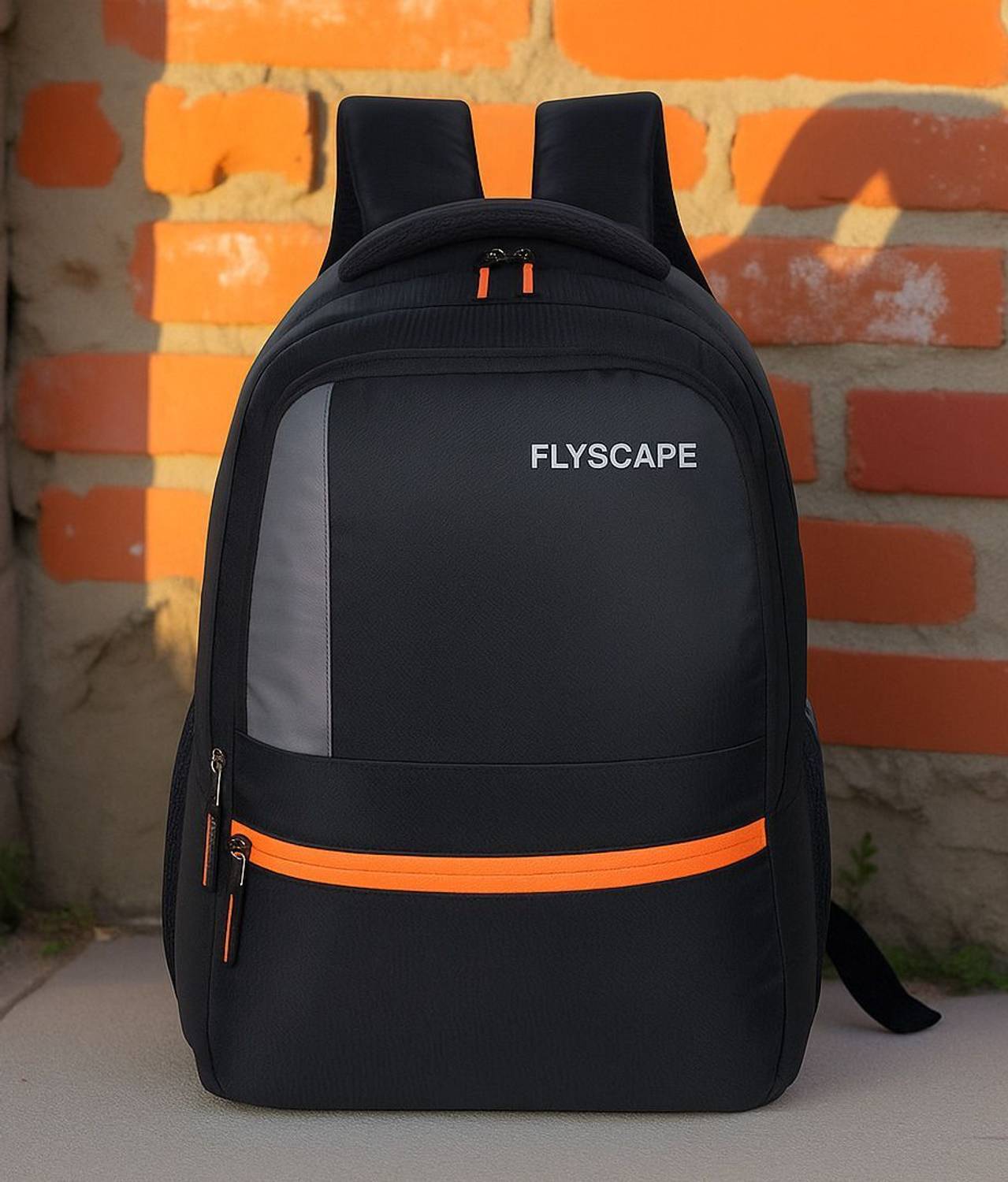 Flyscape Terror Black Grey Orange bag 30 L Backpack