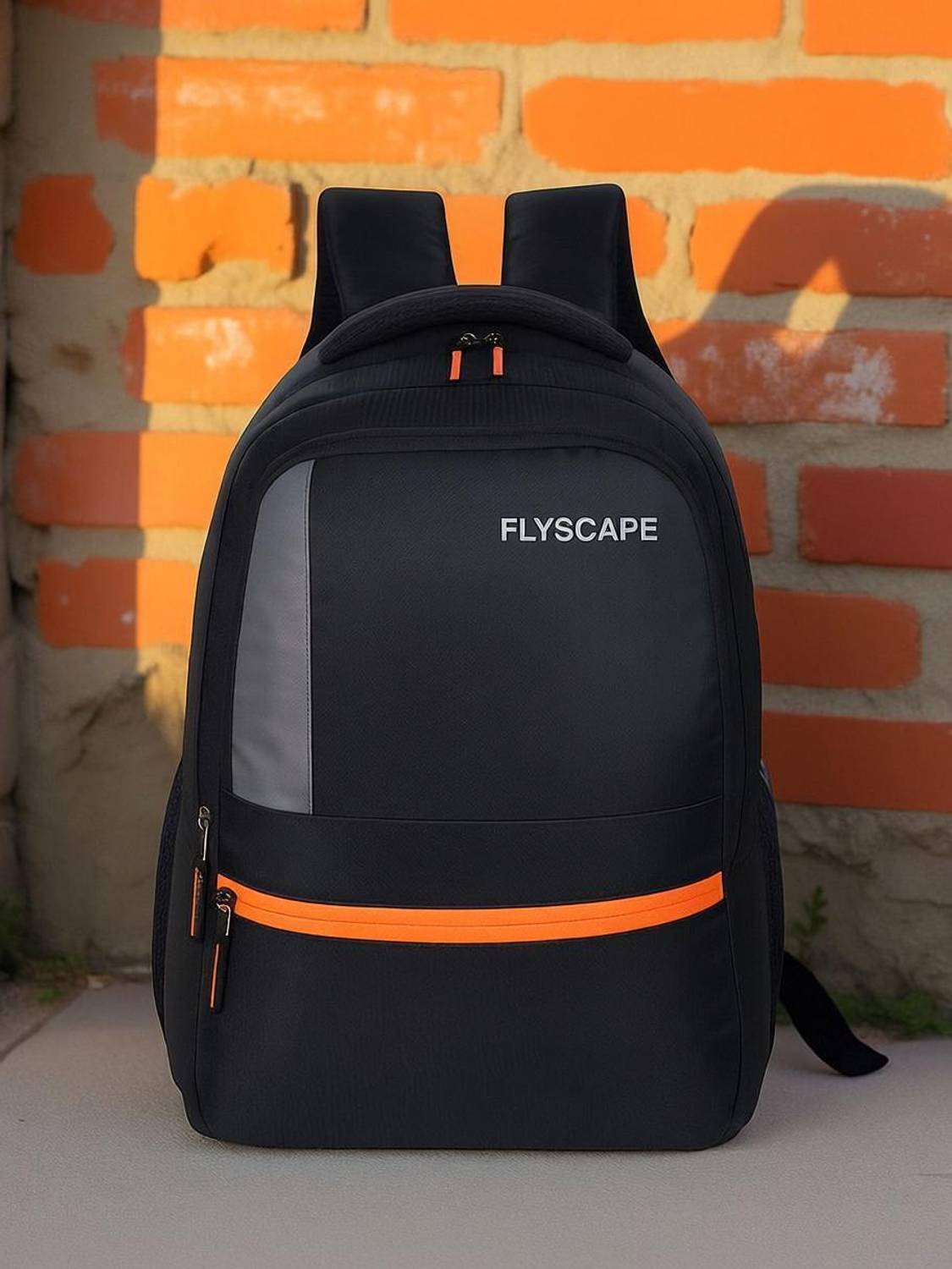 Flyscape Terror Black Grey Orange bag 30 L Backpack