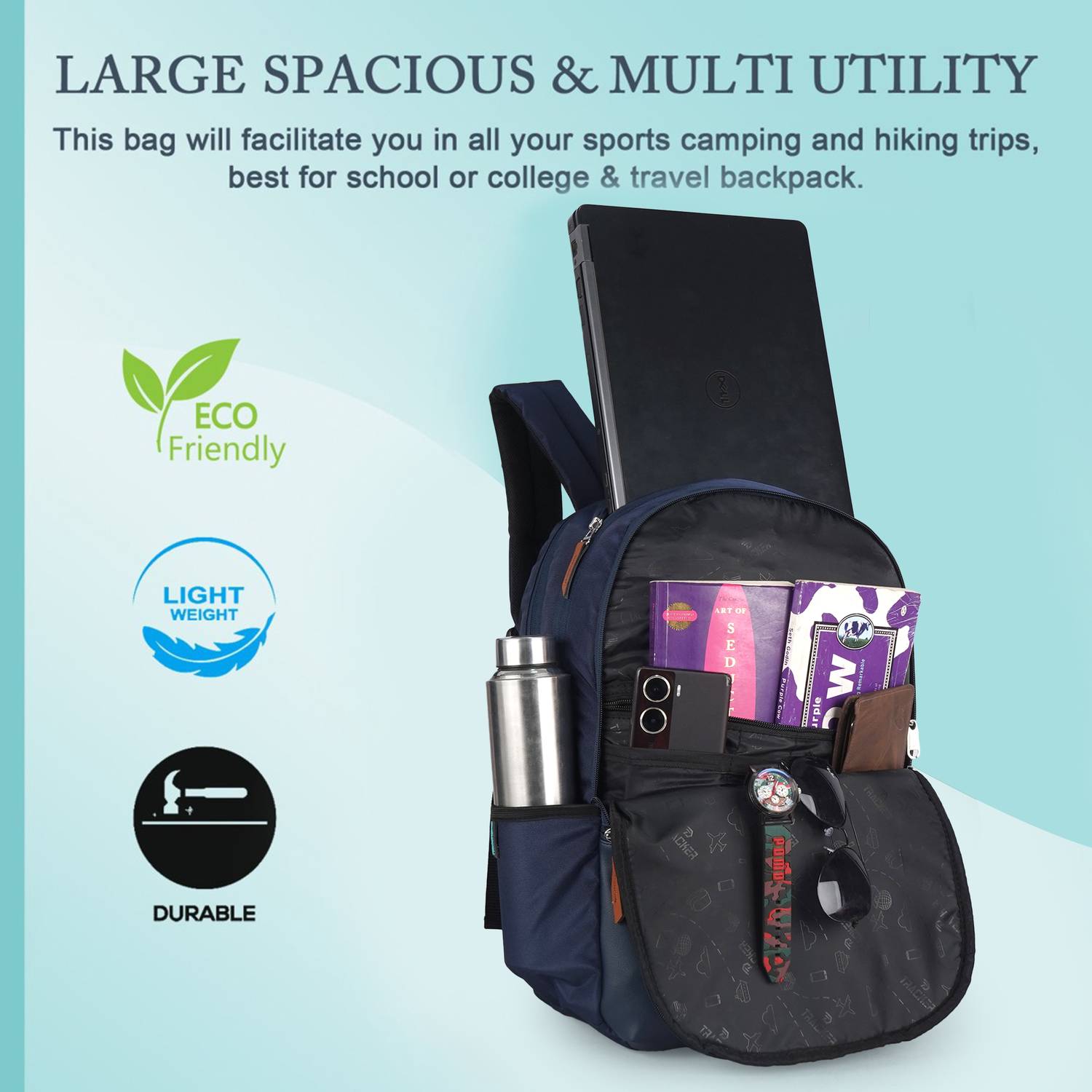 Tracker 19 Inch 35L Tuition Bag - Image 3
