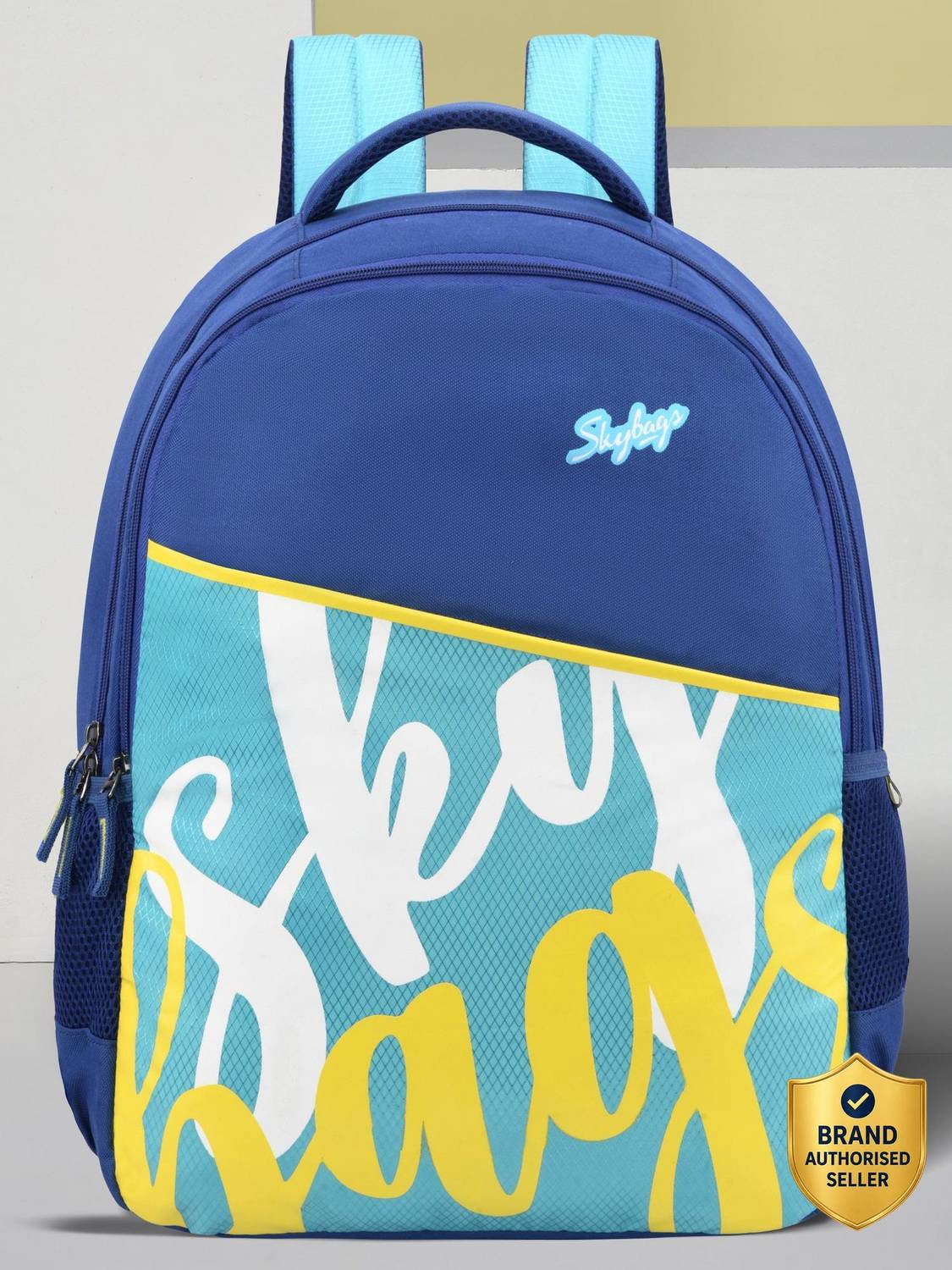 SKYBAGS QUBE 01SCHOOL BACKPACK (E) BLUE 28 L Backpack