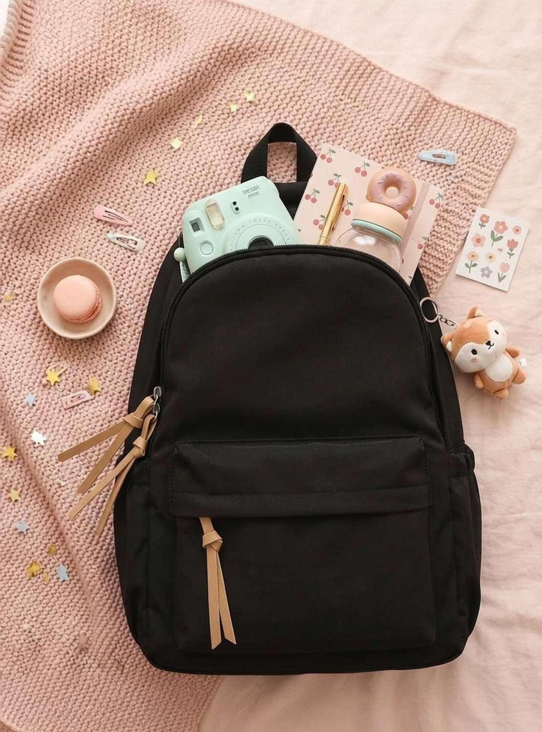 Image of SAVIE Korean style bagpack Girls & Women (School, College, Casual Outings) 15 L Backpack