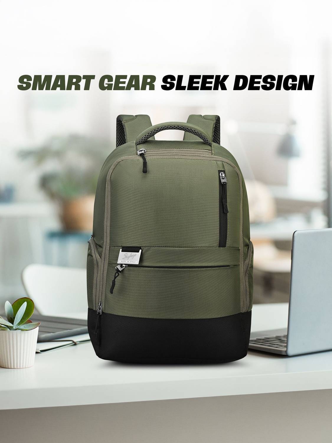 SKYBAGS Nero 15 Inch Anti-Theft Laptop Backpack - Image 2