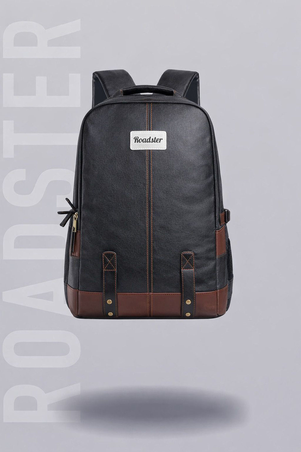 Image of Roadster Rider Large Laptop Backpack 40L premium Backpack CLASSIC ANTI THEFT FAUX LEATHER 40 L Laptop Backpack
