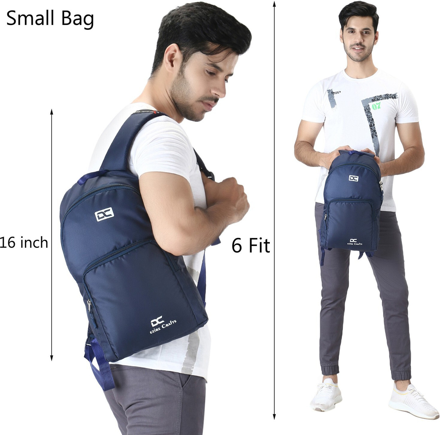 Image of DEZiRE CRAfTS DC Light Weight Small Tracking Attractive Tution Bags 15 L Backpack