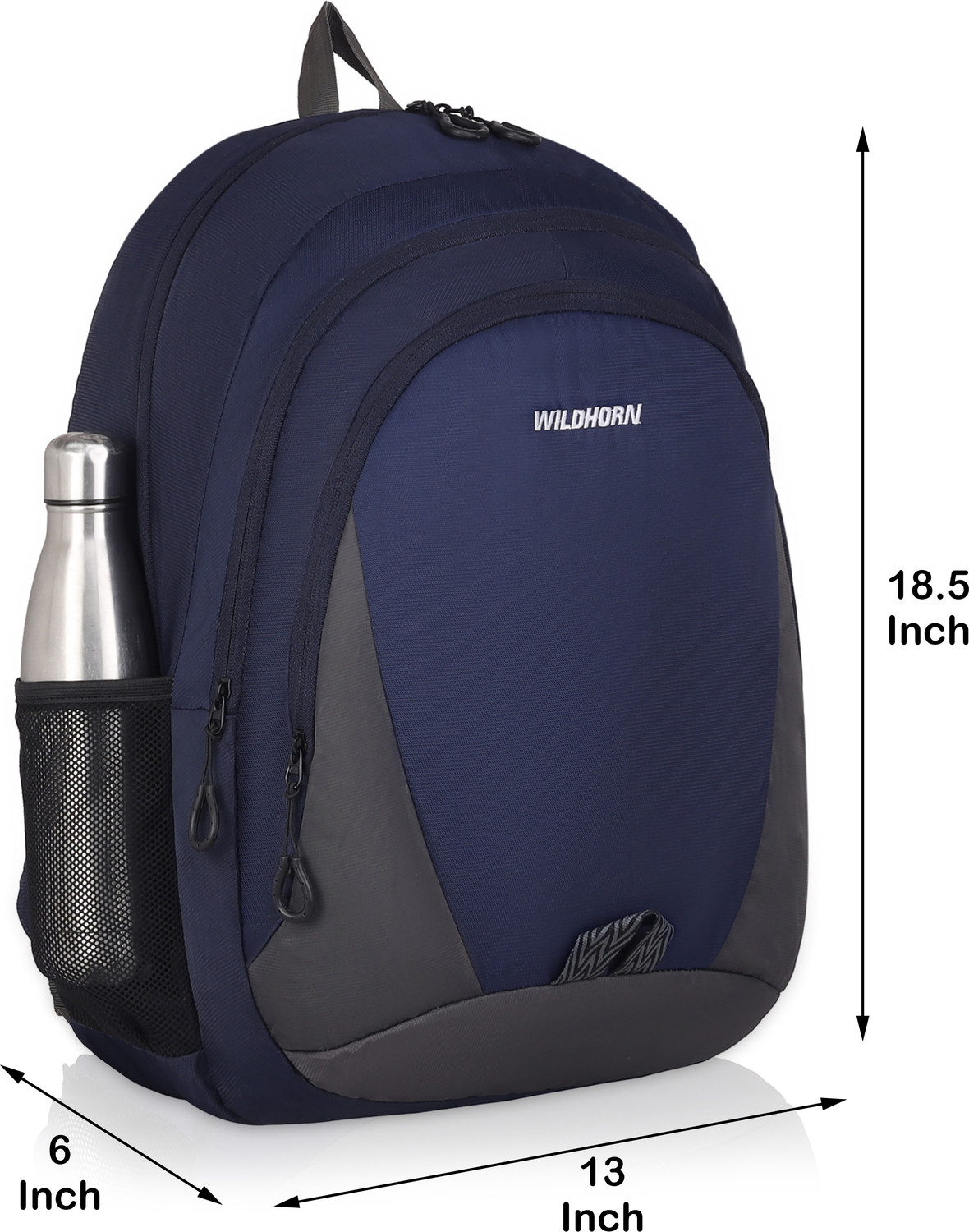Image of WILDHORN Backpack for Men & Women, Extra Large Travel Backpack 39 L Laptop Backpack
