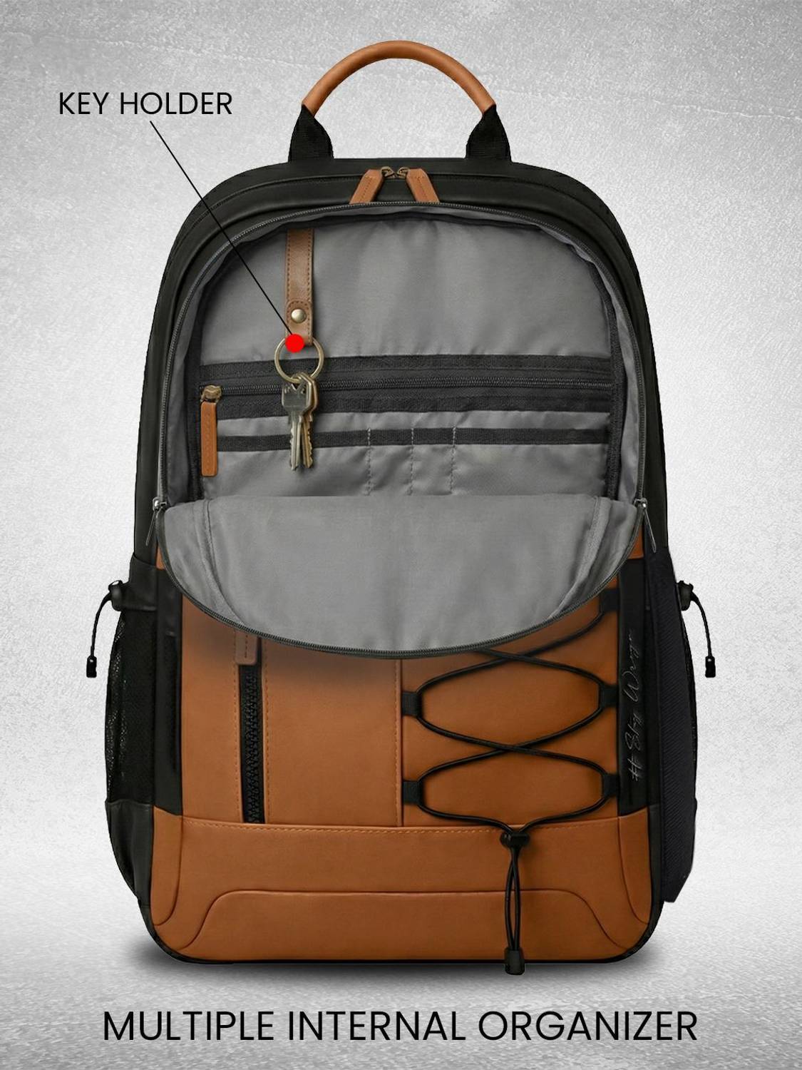 WROGN Urban Classic Haul Laptop Backpack 40L - Image 3