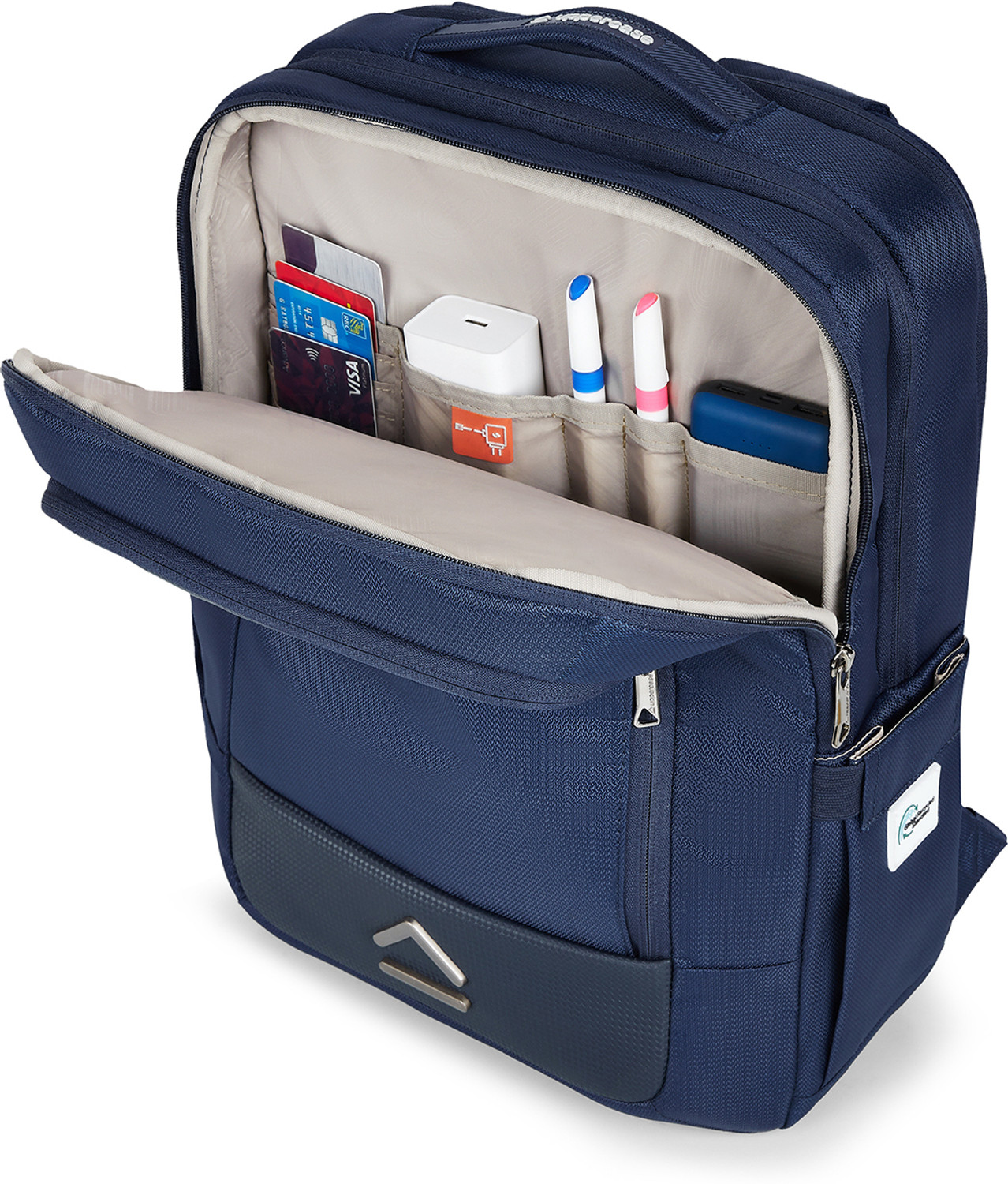 Image of Uppercase Edge Alphatech Pro 15.6 inch Laptop & iPad Compartment Sleek Bag with Snaplift Tech 20 L Laptop Backpack