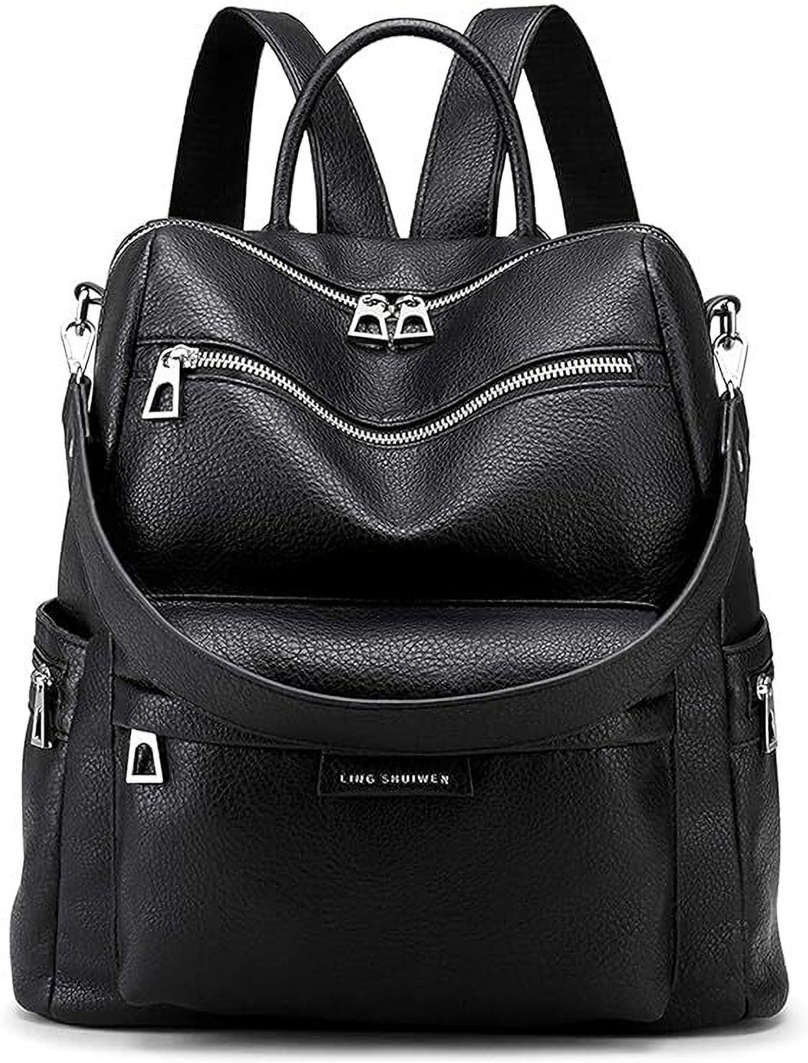Image of DGee Leather Backpack For Women and Girl Anti-theft Purse for Travel 25 L Backpack