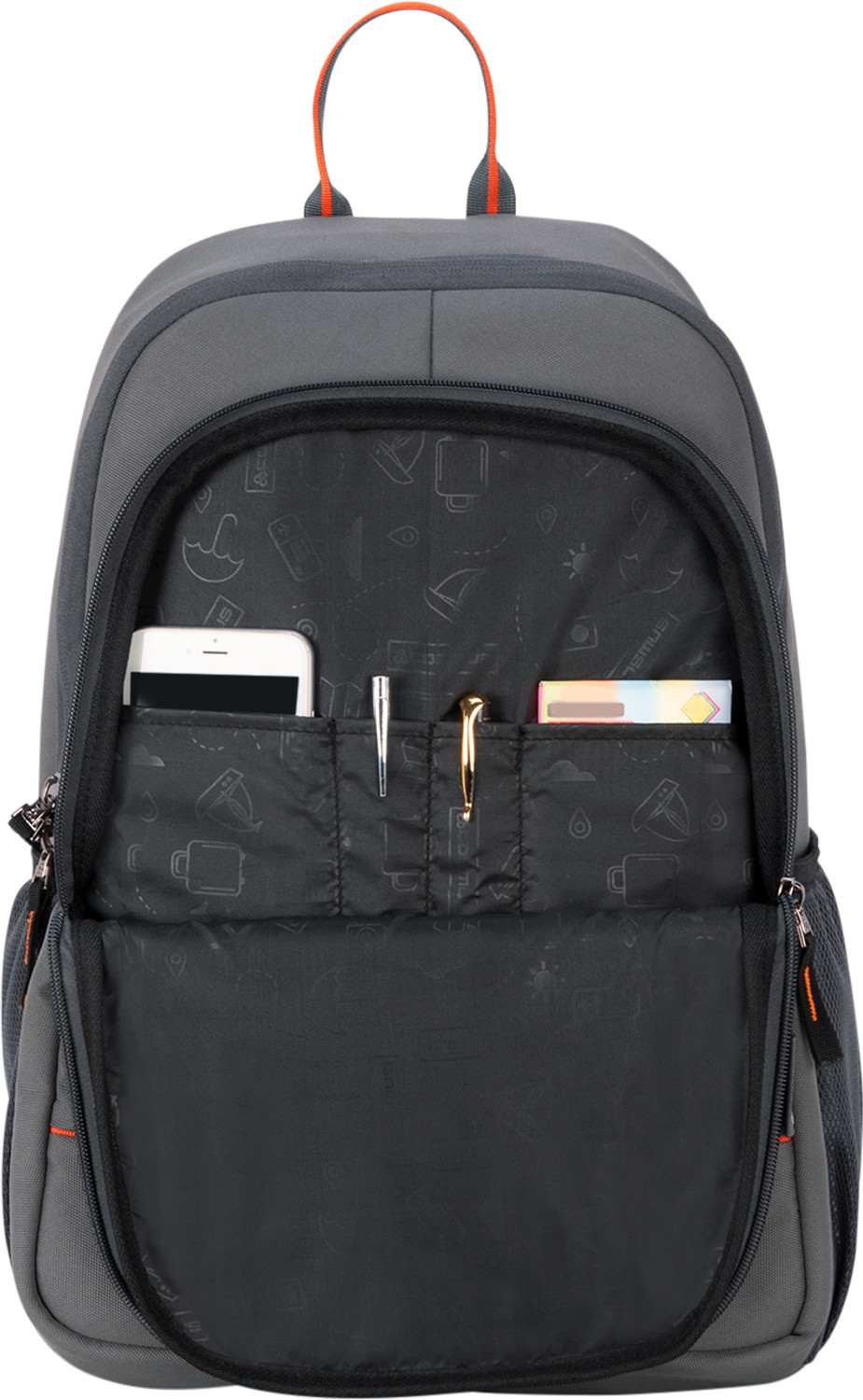 Image of Cosmus Polo Grey Casual College Bag 25 L Backpack