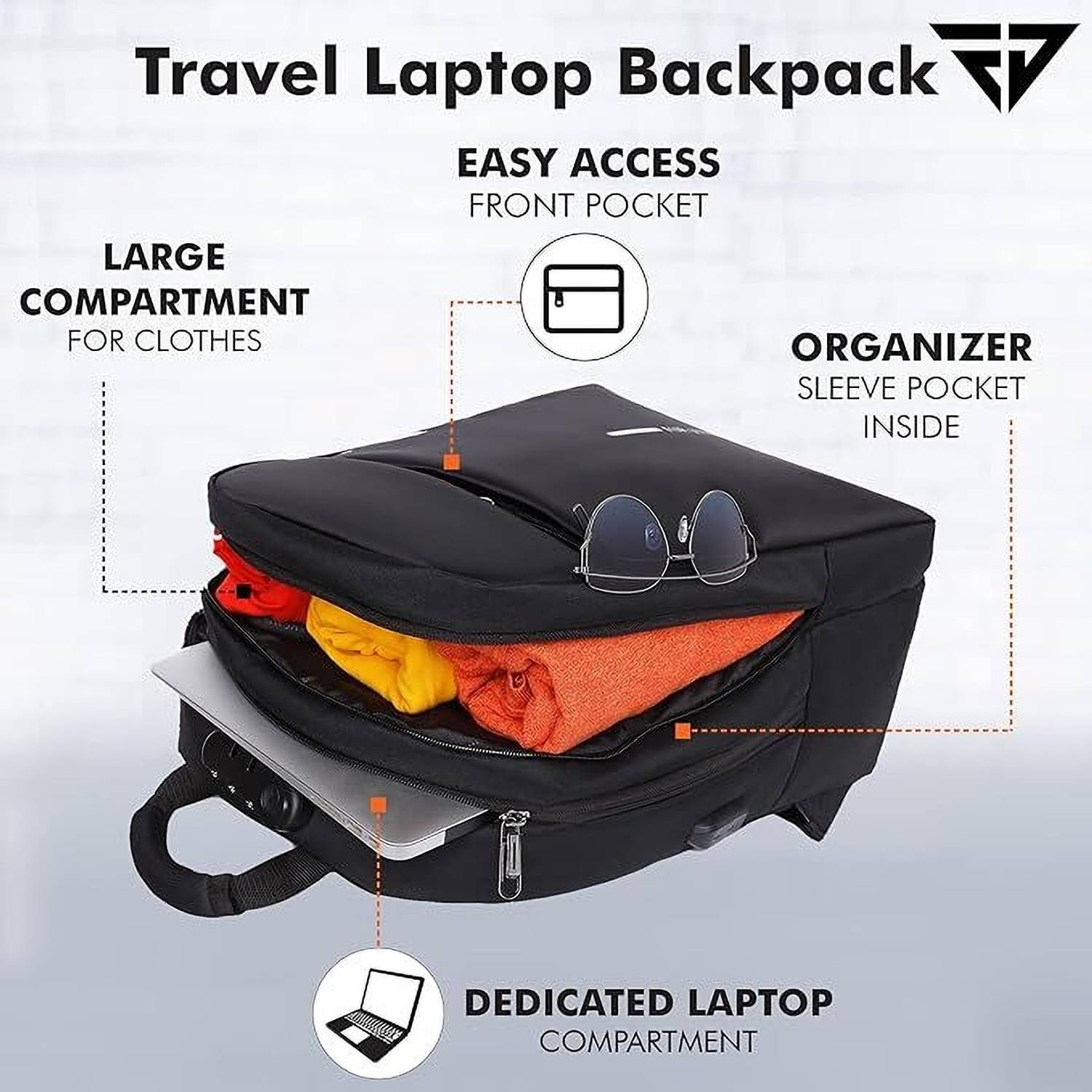FUR JADEN 22L Laptop Backpack - Image 2