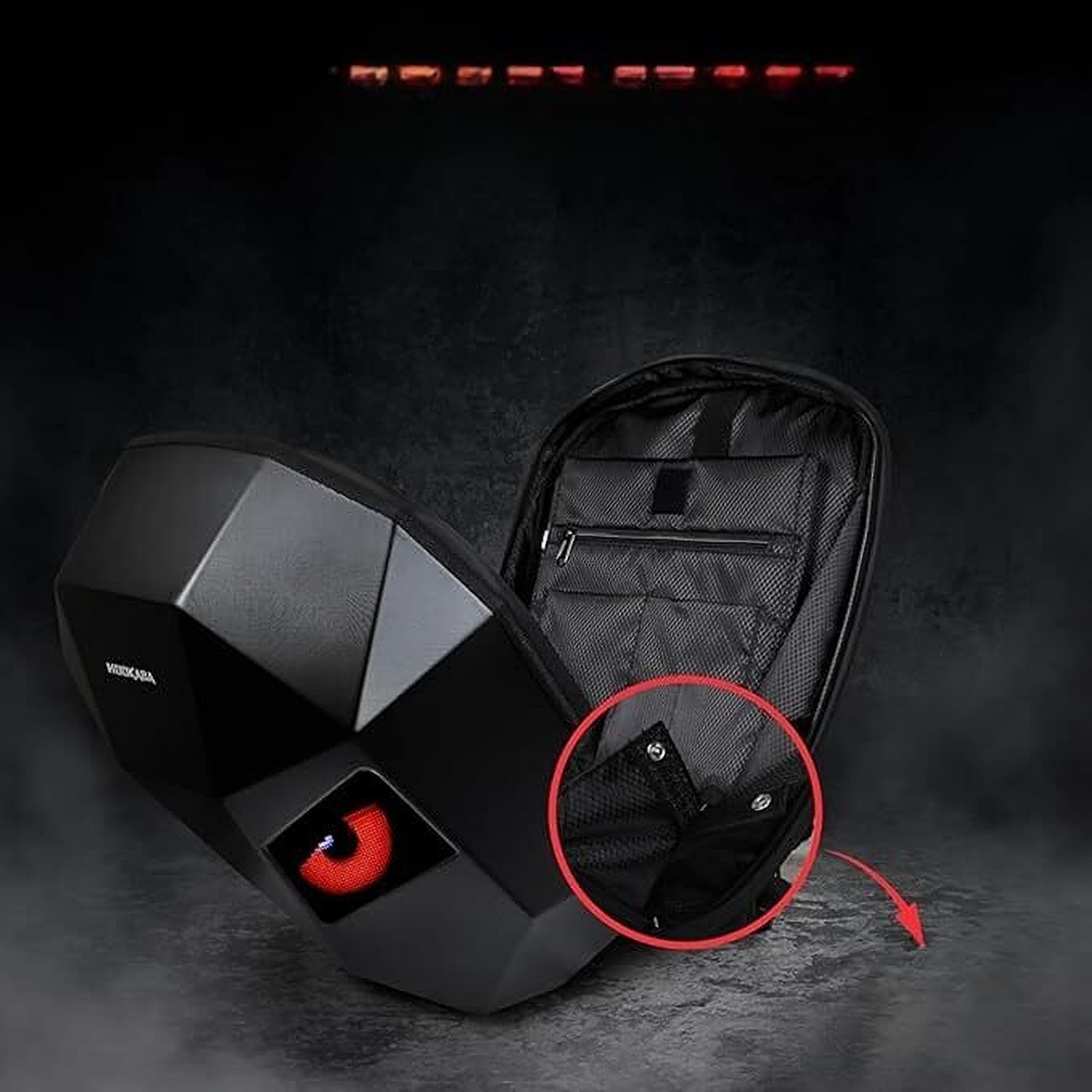 Image of Lipzie Eye Rover LED Backpack 31L 31 L Backpack