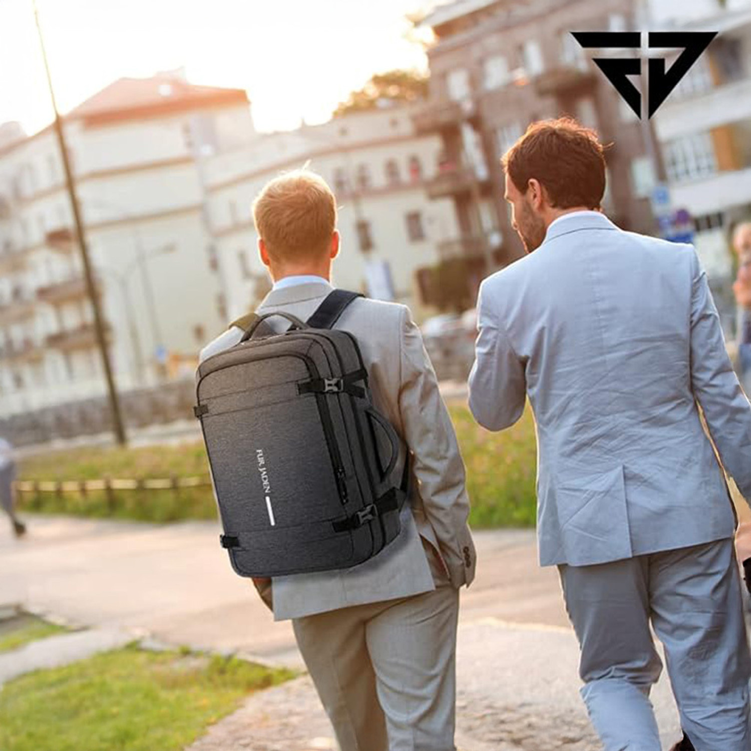 Image of FUR JADEN Weekender Travel Bag with Anti Theft Pocket, Organizer Pockets 38 L Laptop Backpack