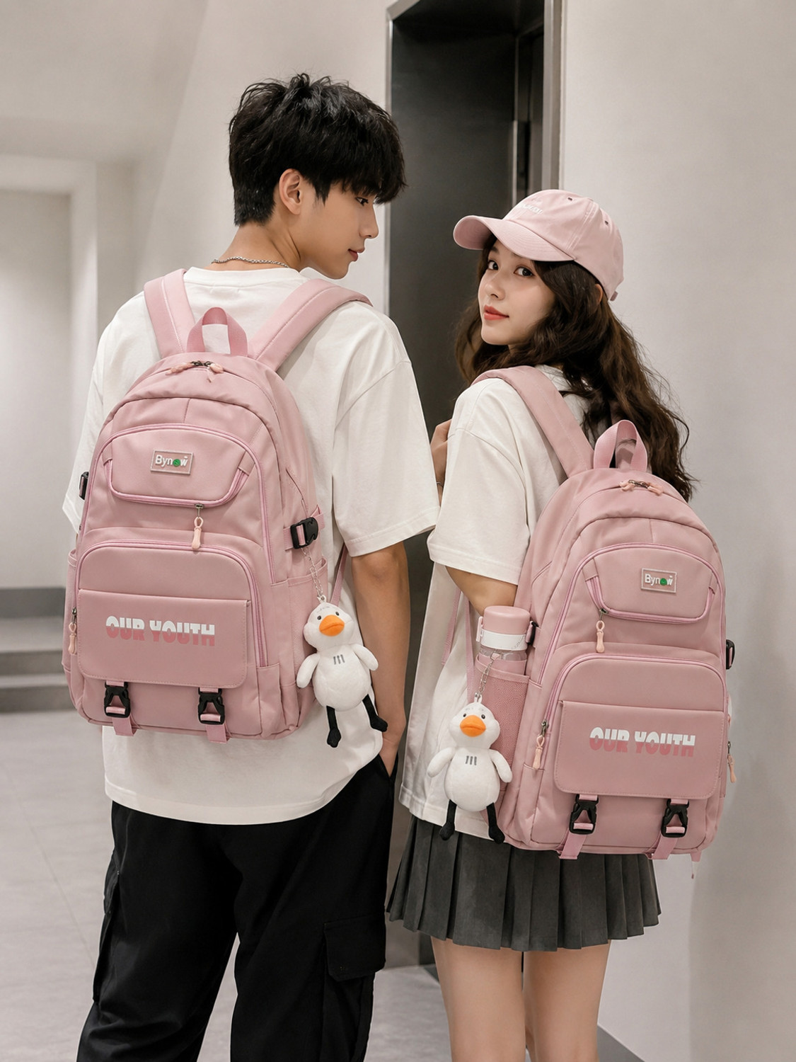 Image of MAG Large 35 L Laptop Backpack Korean Style Backpack (Multicolor)