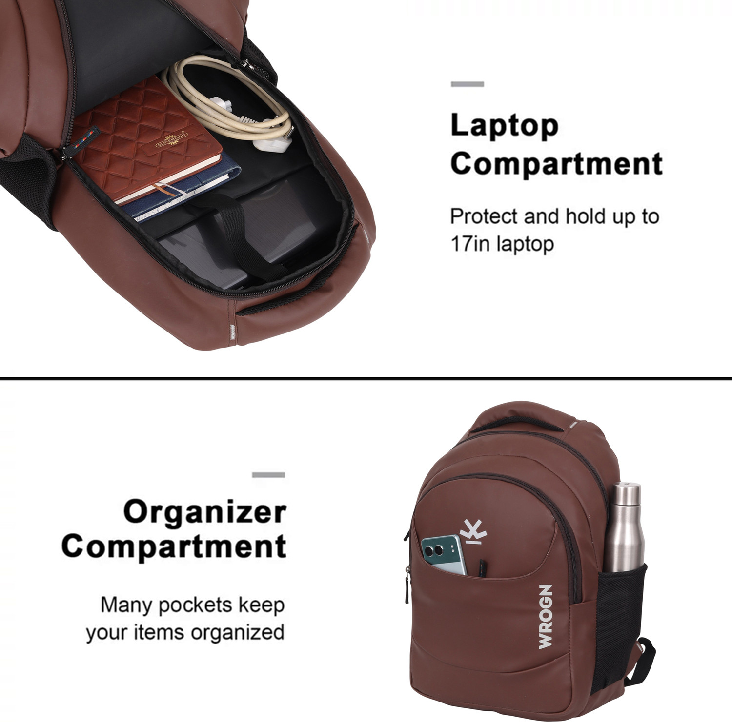 Image of WROGN Axe Unisex college /school /travel 30 L Backpack