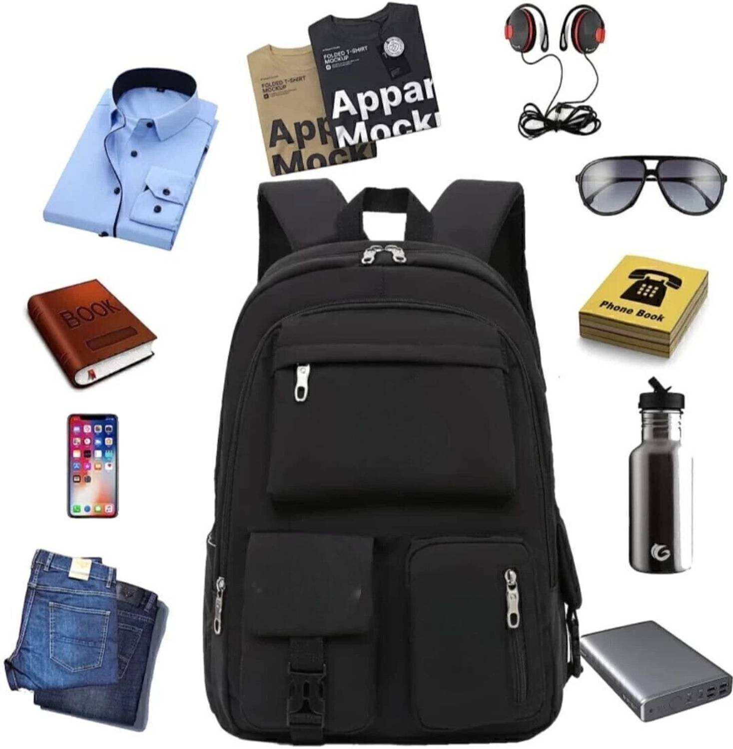 Flamebird Apex 24L Black Backpack - Image 4