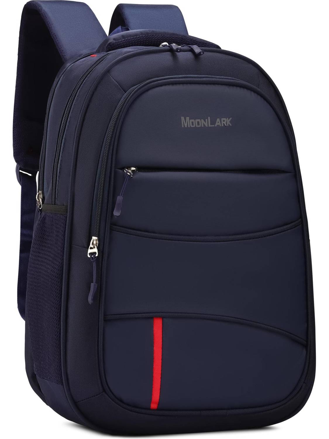 MOONLARK Modern Classic Collage Bag with Rain Cover & Smart Storage Design 35 L Laptop Backpack