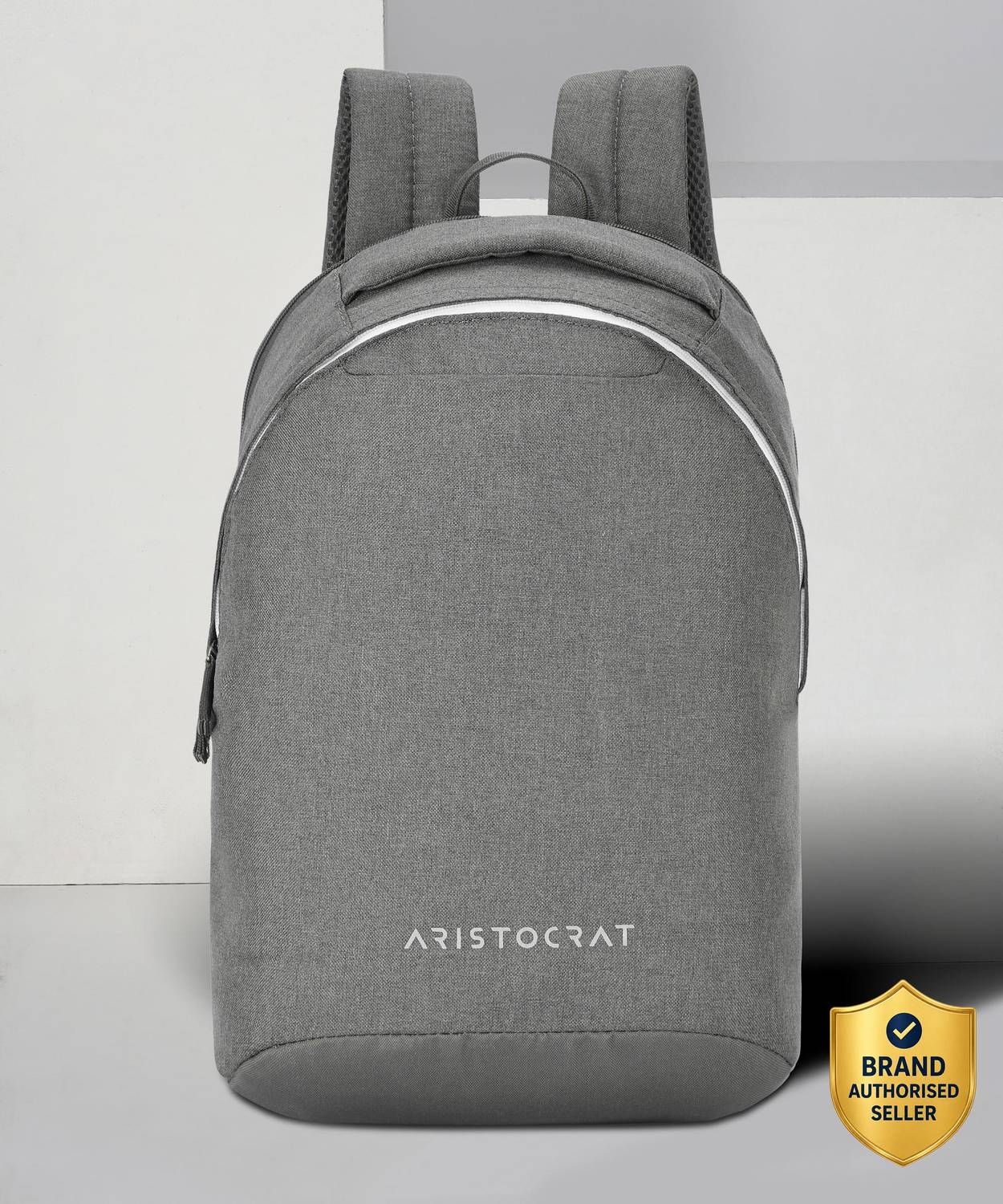 ARISTOCRAT ZEAL LAPTOP BACKPACK GREY 15 L Laptop Backpack
