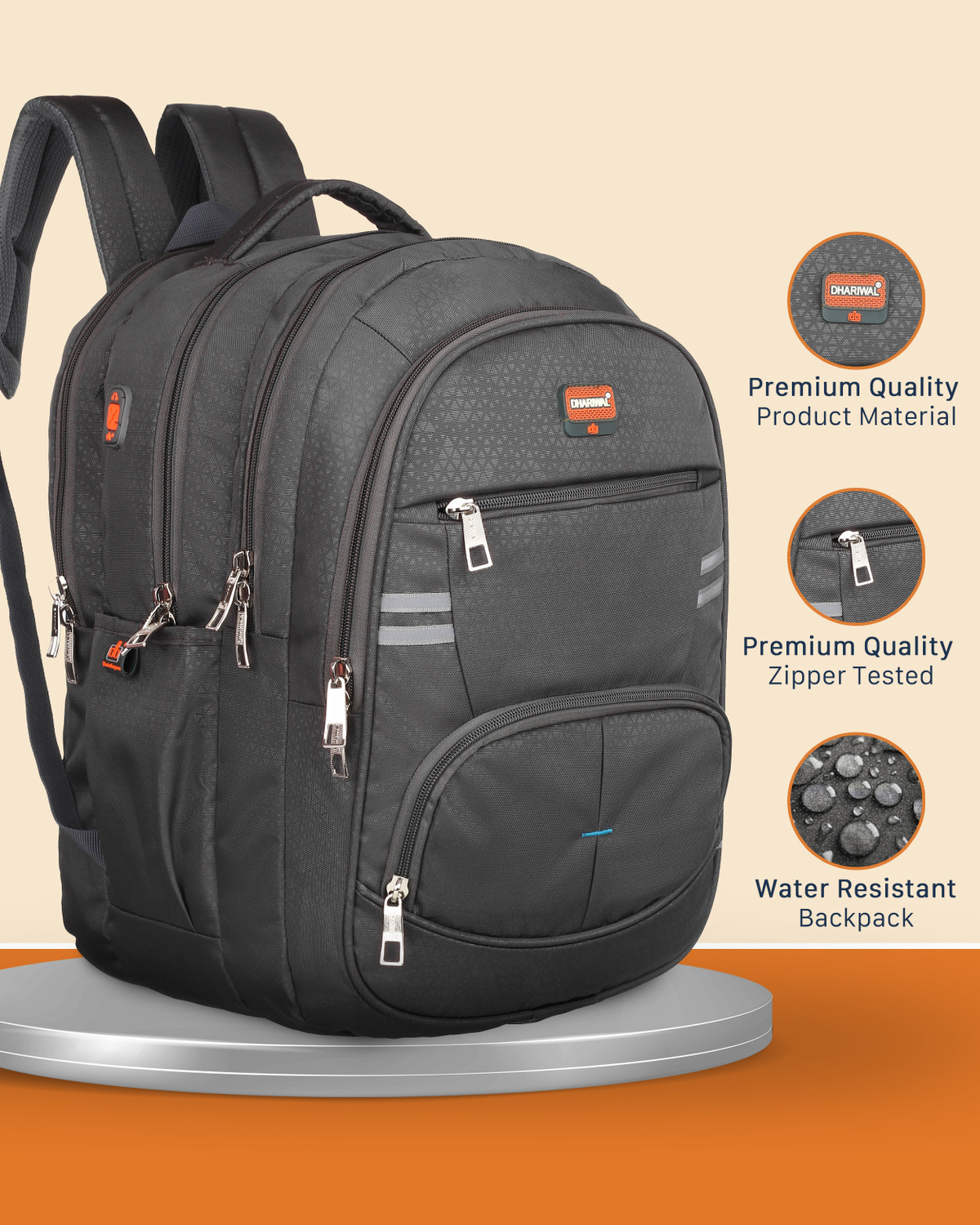 Image of Dhariwal 50L LARGE TRAVEL BACKPACK FOR OUTDOOR SPORT HIKING BAG BP-242 50 L Backpack