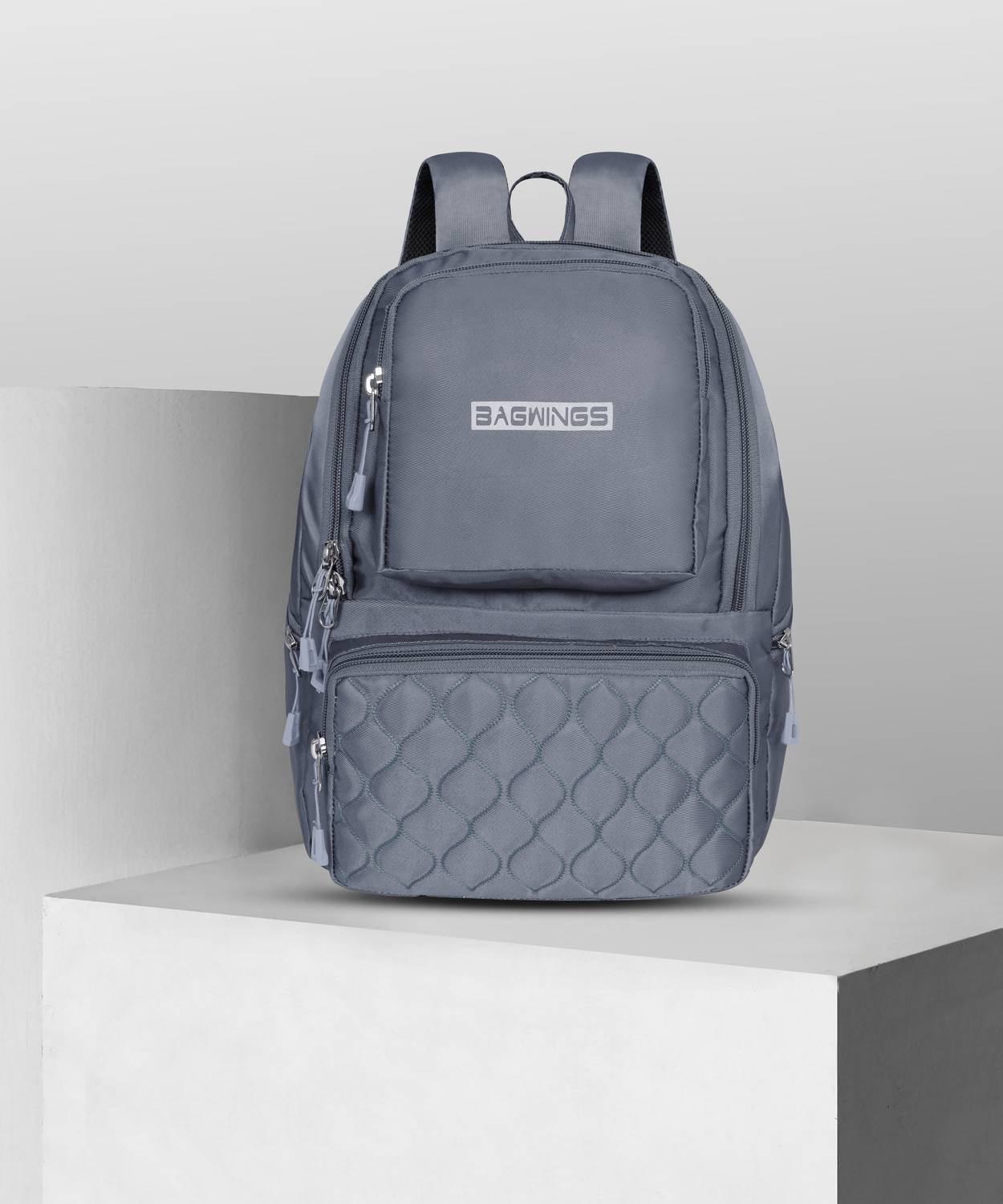 BAGWINGS Embroid Designed Backpack, Trendy Bag, Office/College/School Bagpack 15 L Backpack