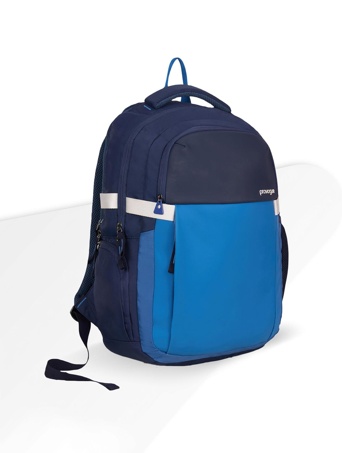 Image of PROVOGUE Urban laptop bag with rain cover, sleeve,Blue, 30 Ltr 30 L Laptop Backpack