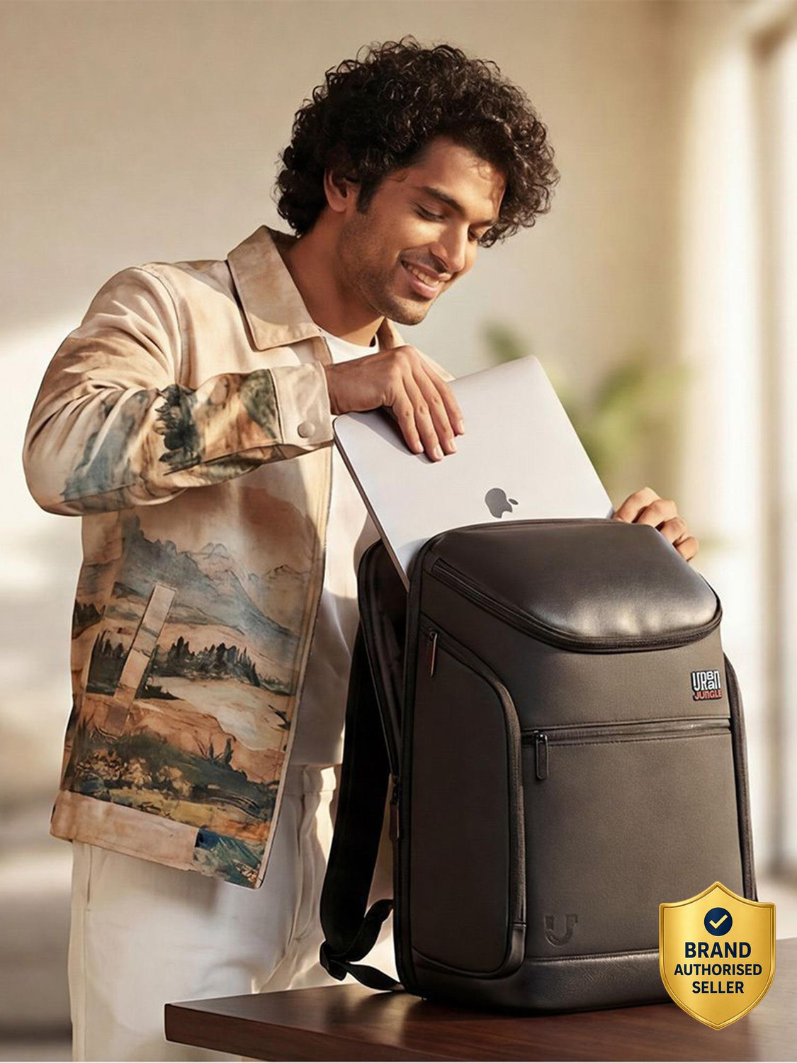Image of Urban Jungle Gateway Workpack, 30Ltrs - Black 30 L Laptop Backpack