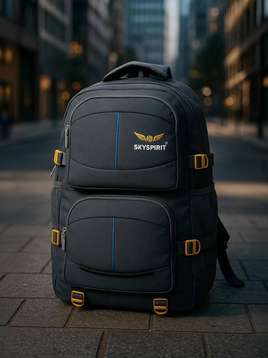 sky spirit 55L Rucksack Backpack | Outdoor Travel, Trekking & Hiking| Waterproof Unisex 55 L Backpack