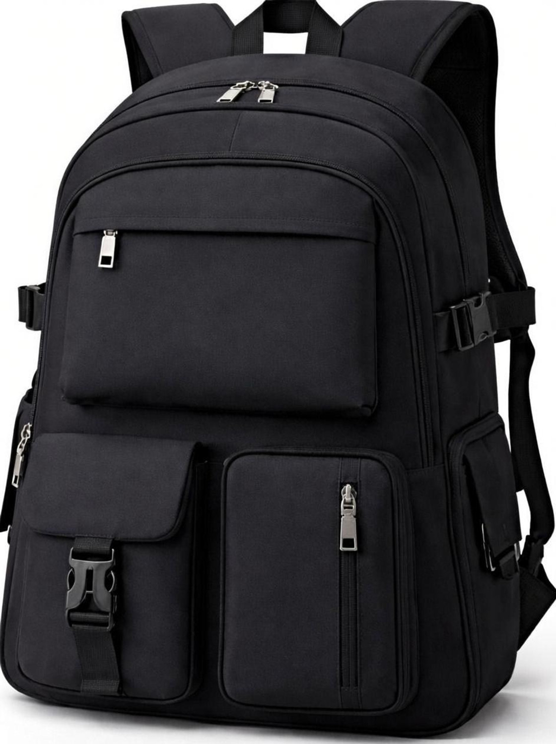 Image of toplis Backpack Purse for Women Convertible Travel Vintage PU Leather Shoulder Black 30 L Backpack