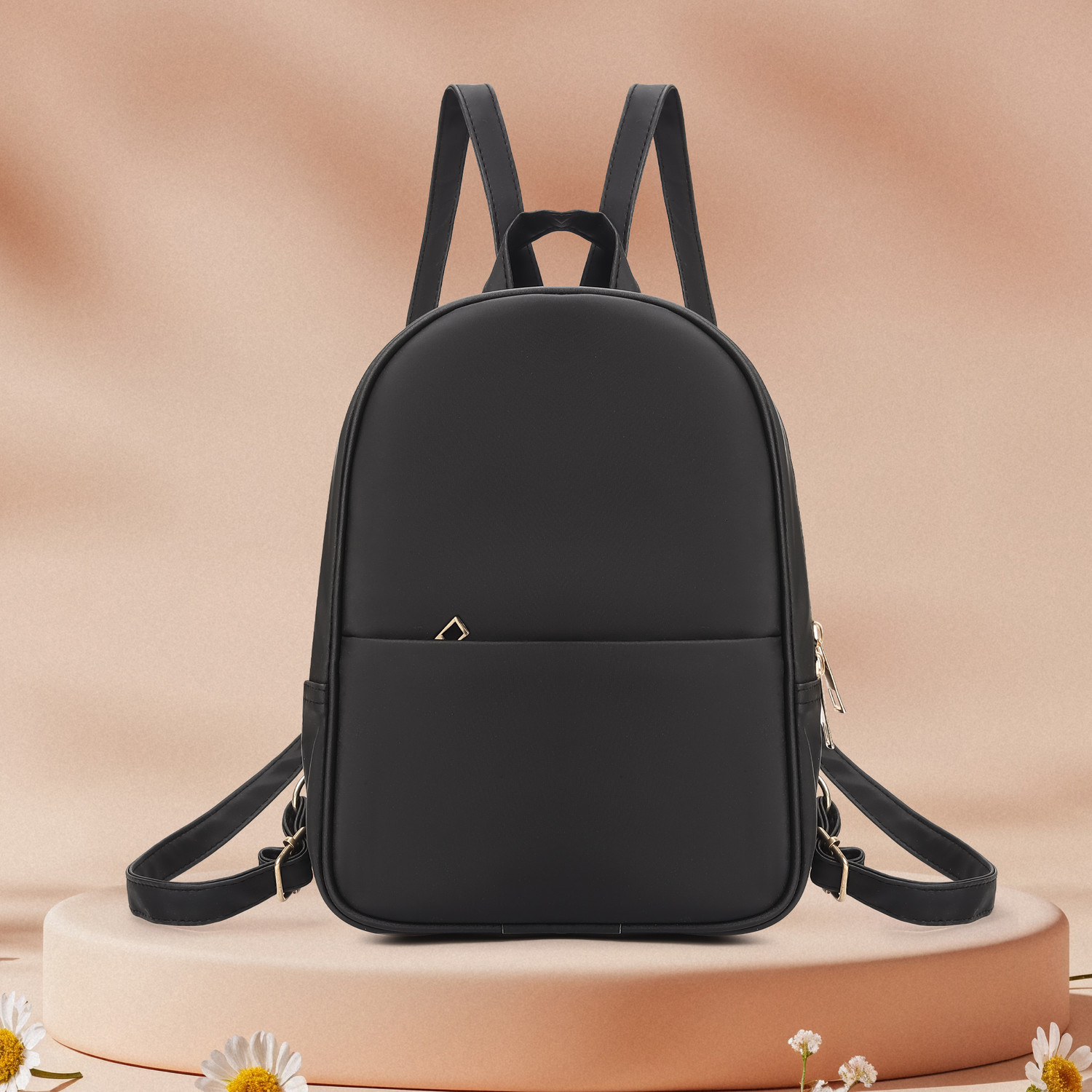 Image of Pagwin Small 8 L Backpack Mini Backpack Girls Women's Fashion Backpack (Black)