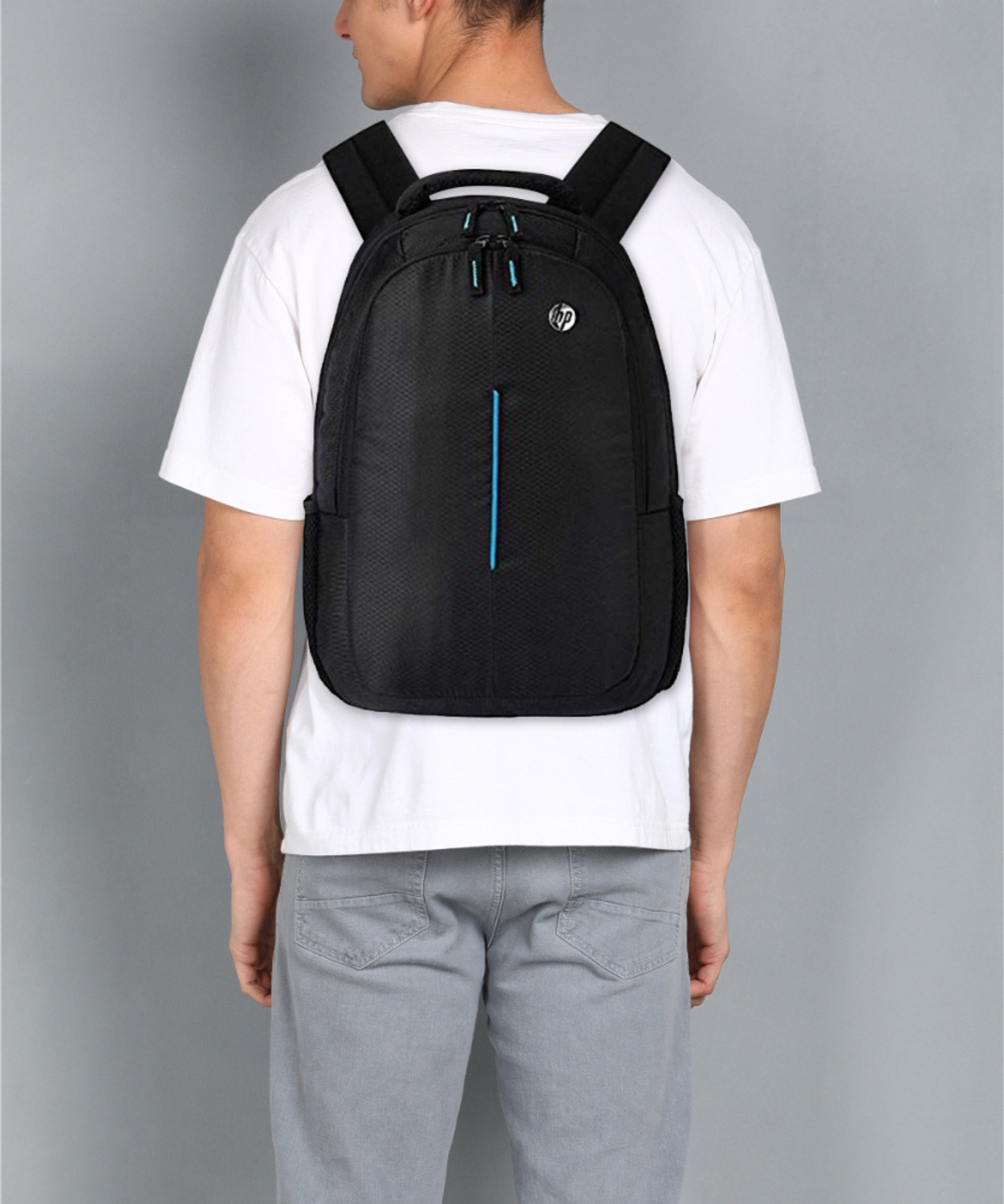 Image of HP Single Blue(H1-02) 10 30 L Laptop Backpack