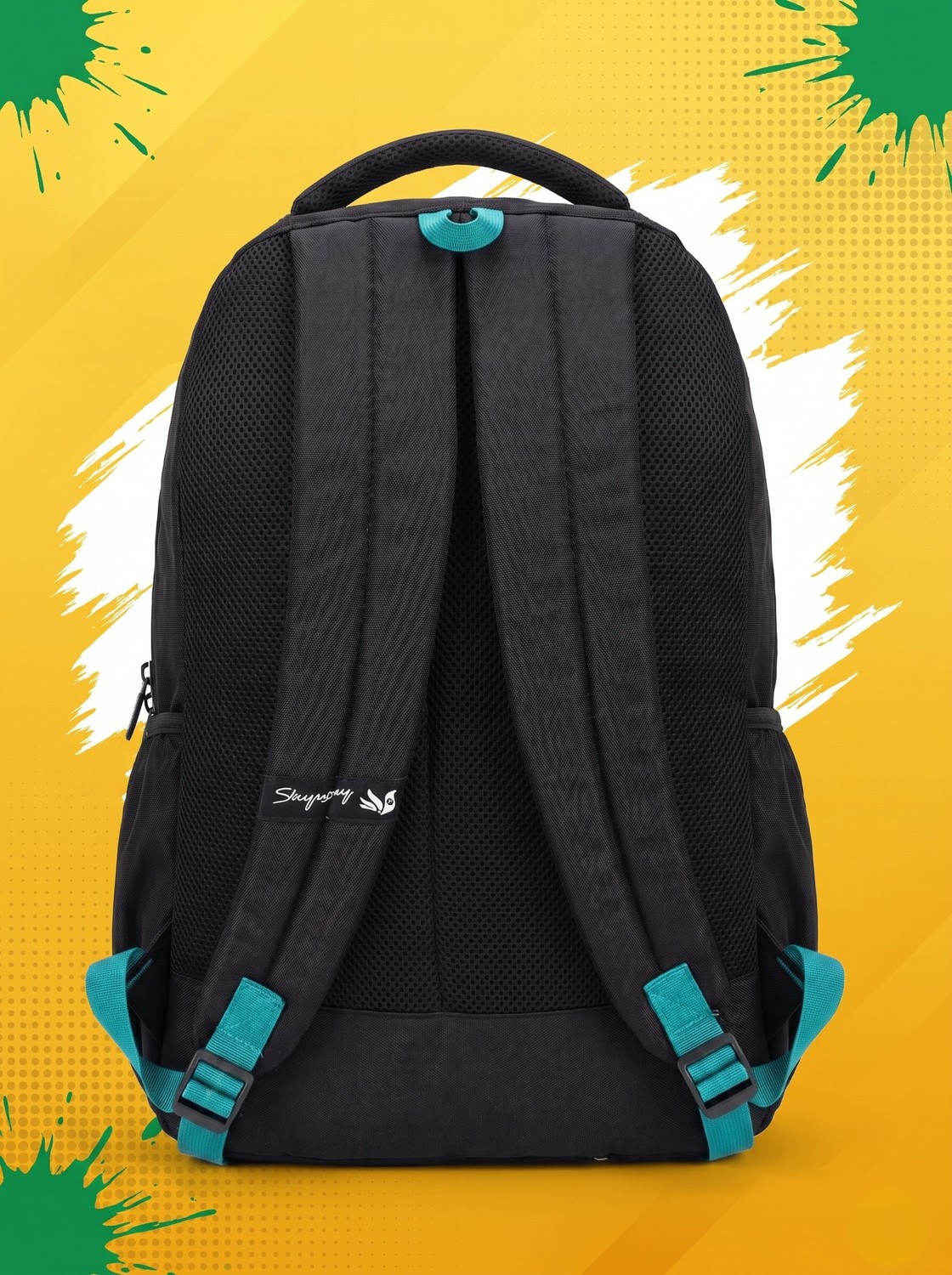 Image of Skyway 32L Water Resistant Backpack with Rain Cover for School, College & Travel 31 L Backpack