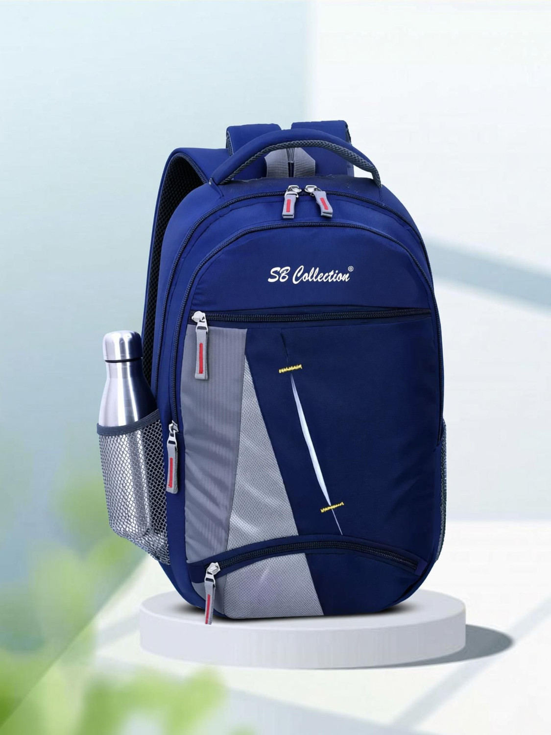Image of SBCOLLECTION School Bag for Class 4th to 10th Standard Tuition School College All Day Use 29 L Backpack