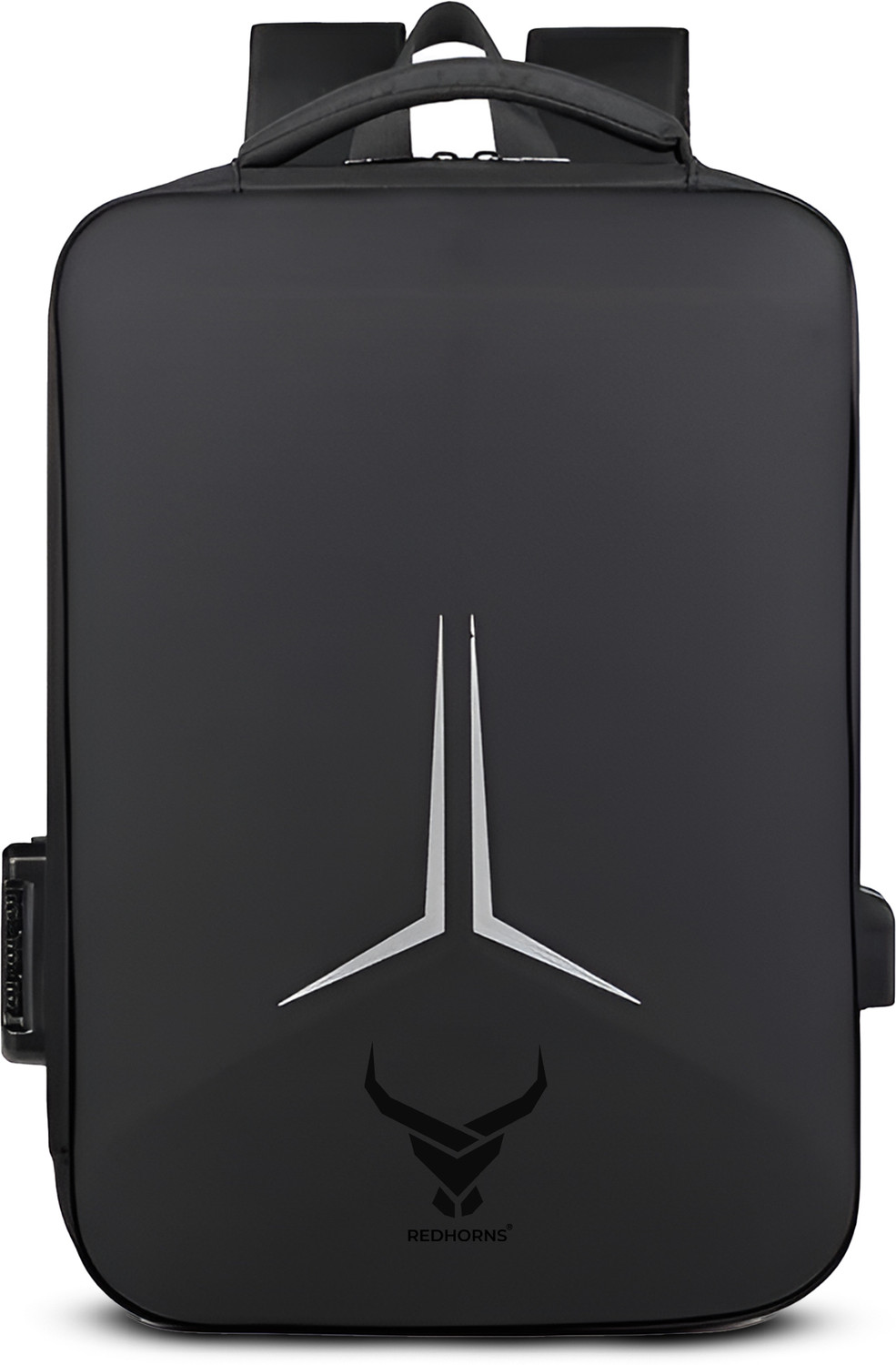 Image of REDHORNS With 15.6 Inch Padded Sleeves Hard Shell Laptop Bag For Men, Women With USB Port 25 L Laptop Backpack