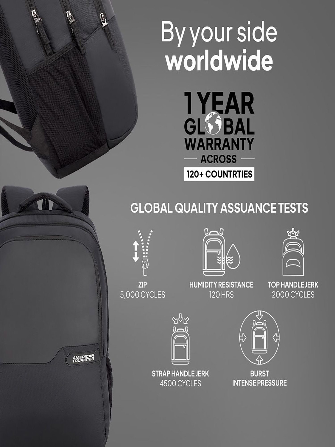 Image of AMERICAN TOURISTER VALEX 27.5 L Laptop Backpack