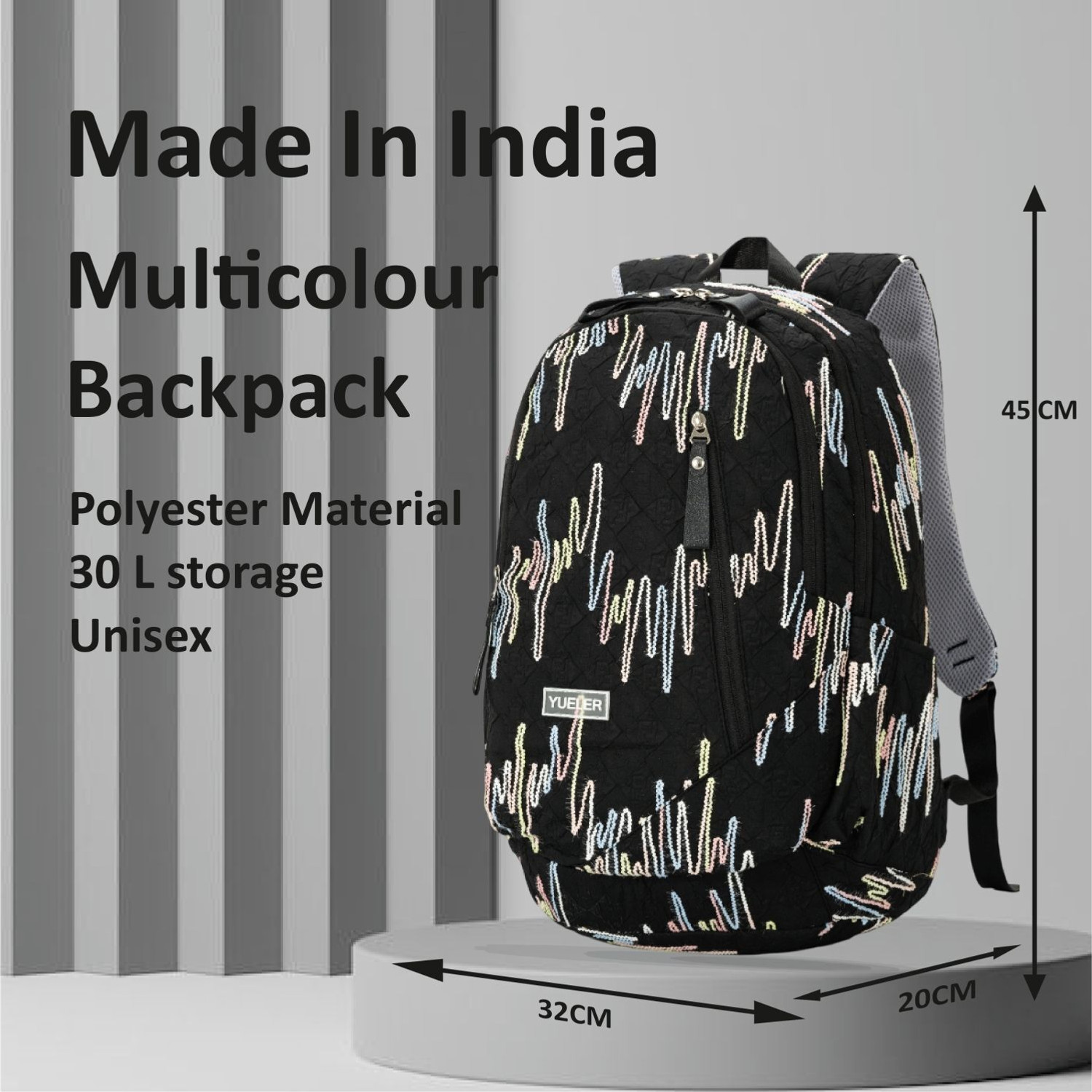 Image of Tinytot SB251 02 Japanese Style Korean Unisex School College Casual Laptop Backpack Bag 30 L Backpack
