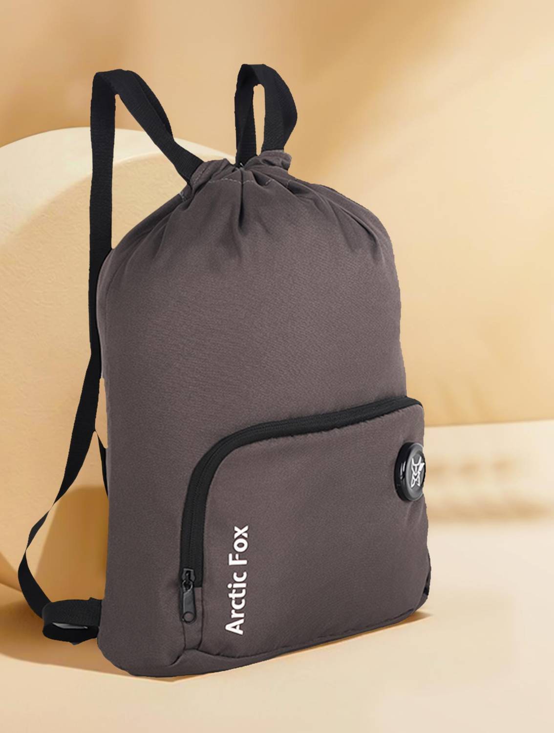 Arctic Fox Dull Grey Drawstring bag 15 L Backpack