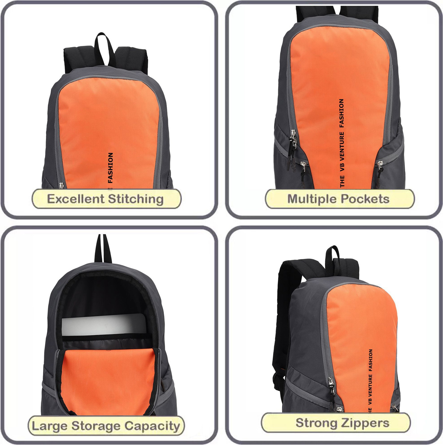 Image of VB VENTURE Daypack designed for travel, commuting, and everyday carry lightweight backpack 23 L Backpack